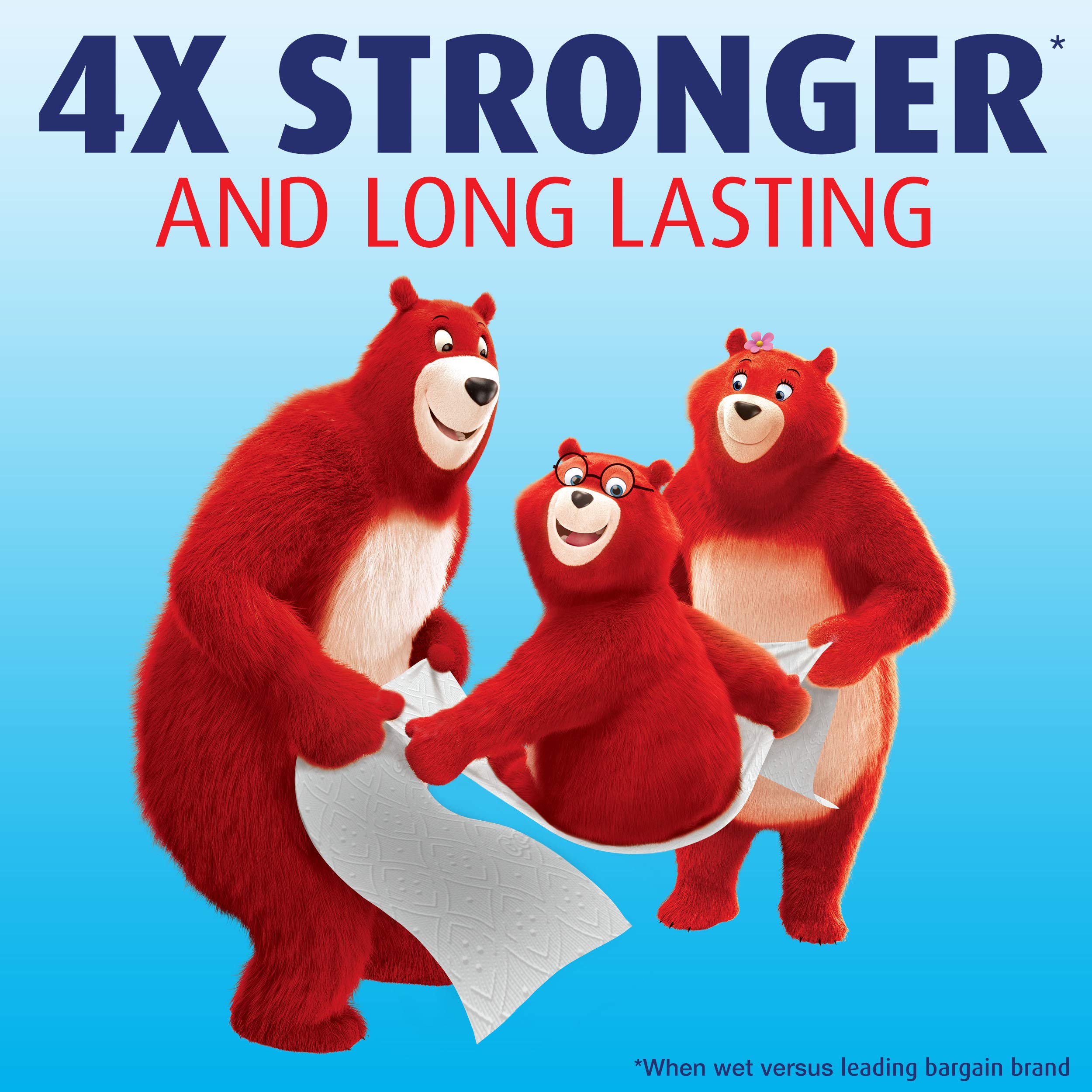 Charmin Ultra Strong Toilet Paper, 6 Super Mega Rolls (Equivalent to 36 Regular Rolls) | Soft, Durable & Absorbent Bathroom Tissue for Home & Office Use