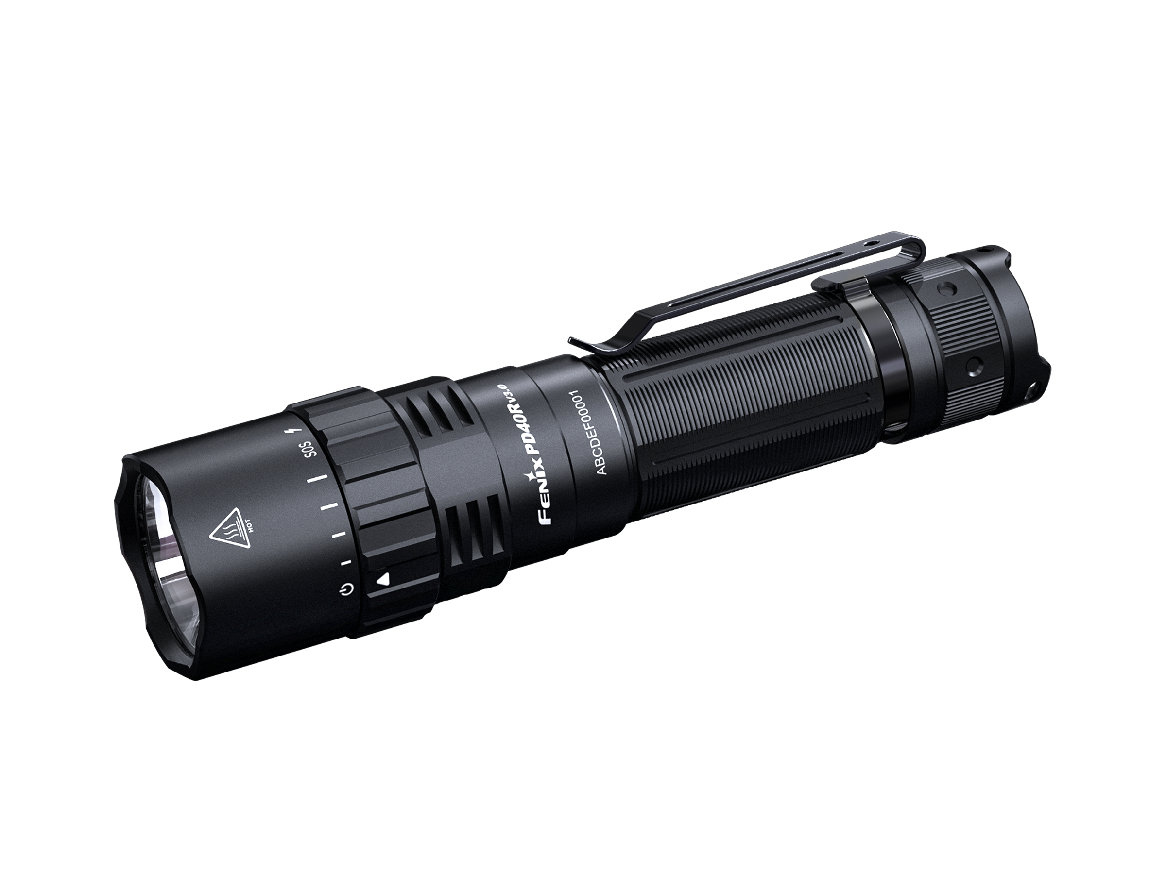 Fenix PD40R V3 Rechargeable Flashlight - 2000 Lumens, USB-C Charging, IP68 Waterproof Tactical Flashlight for Camping, Hiking, Emergency & Outdoor Adventures