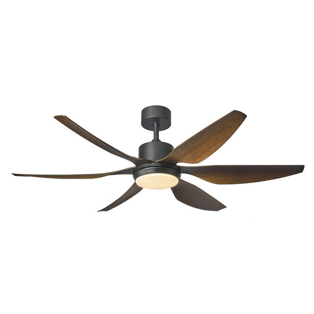 HELI 56/66 Inch Powerful & Quiet DC Ceiling Fan with Optional Light Kit & WiFi Smart Control - Perfect for Bedroom, Living Room, and Office Spaces