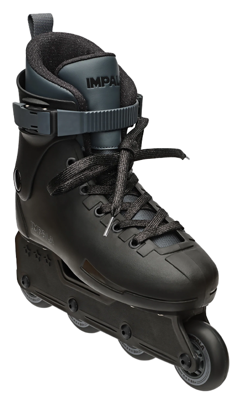 Impala Lightspeed Inline Skates for Adults - Black High Performance Roller Skates for Fitness & Outdoor Skating - Perfect for Beginners & Advanced Skaters