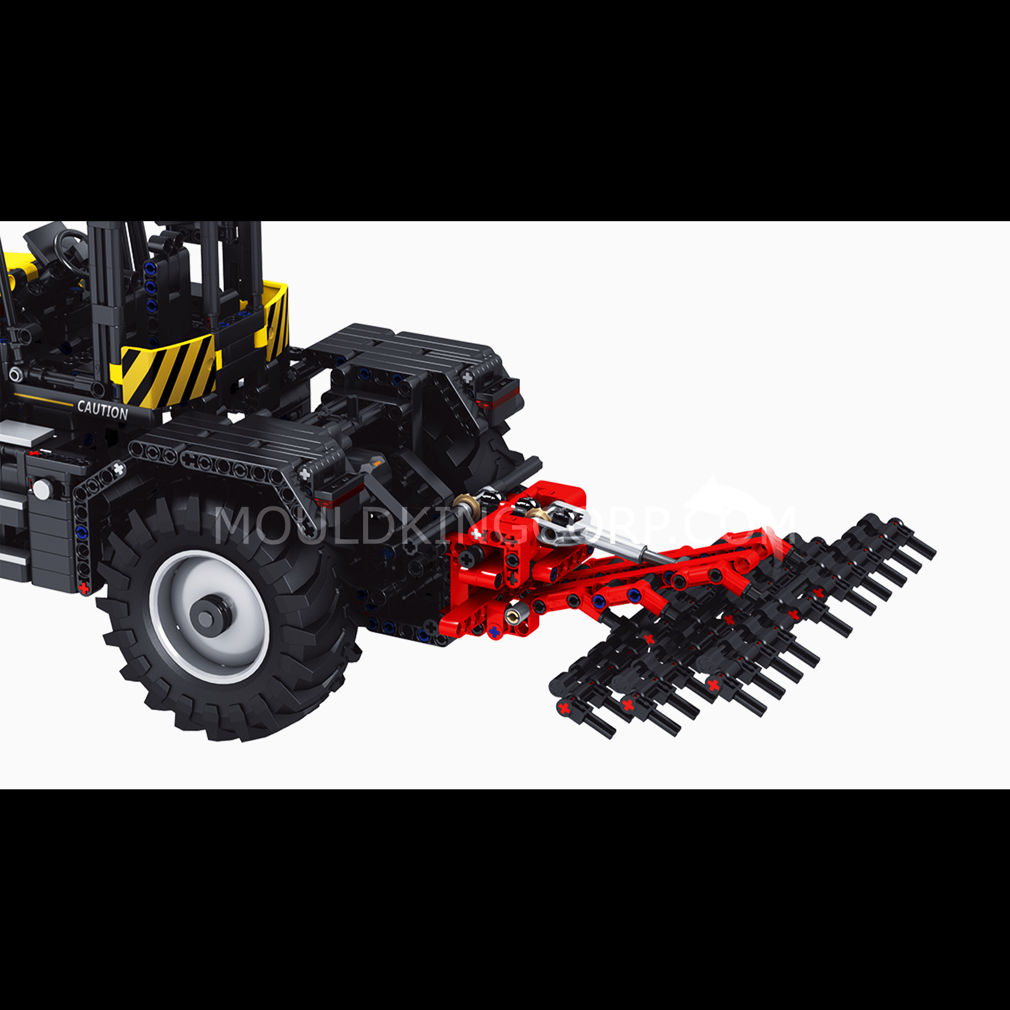 MOULD KING 17019 Farm Tractor Remote Control Building Blocks Set - 2,596 PCS STEM Educational Toy for Kids & Adults | Perfect for Farm Play, Construction Learning & Collector's Display