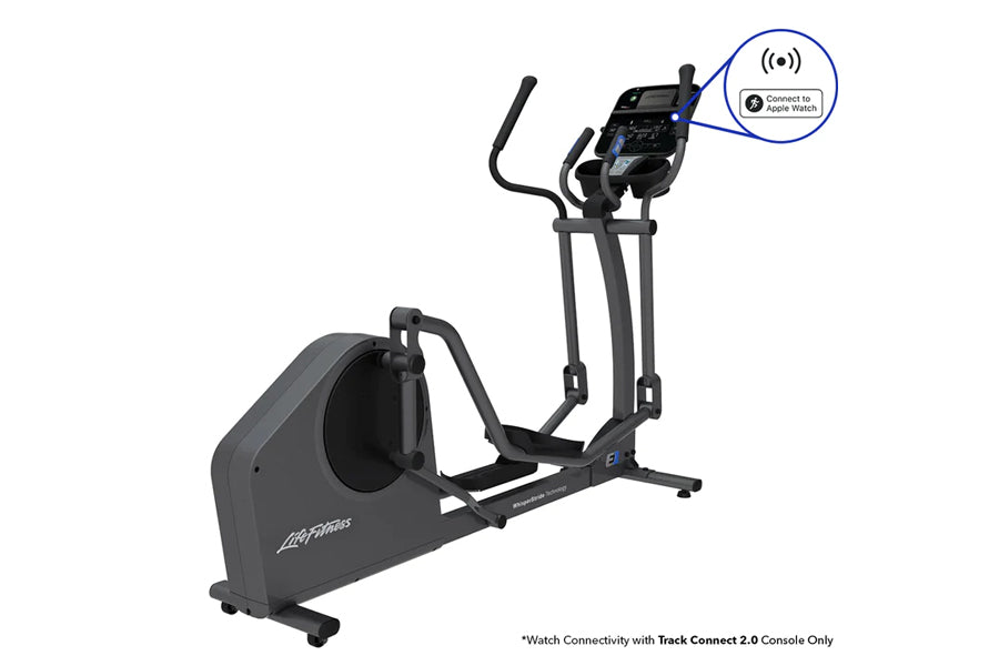 Life Fitness E1 Elliptical Cross Trainer - Low Impact Cardio Machine for Home Gym, Full Body Workout Equipment | Perfect for Weight Loss, Fitness Training & Home Exercise