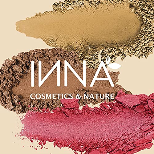 100% Natural Vegan Blush - Gluten Free, Paraben Free, Oil-Free Mineral Makeup | Cruelty-Free & Made in Canada | 3g (Fantastic Rose, Shimmering Pink) | Perfect for Everyday Wear & Special Occasions