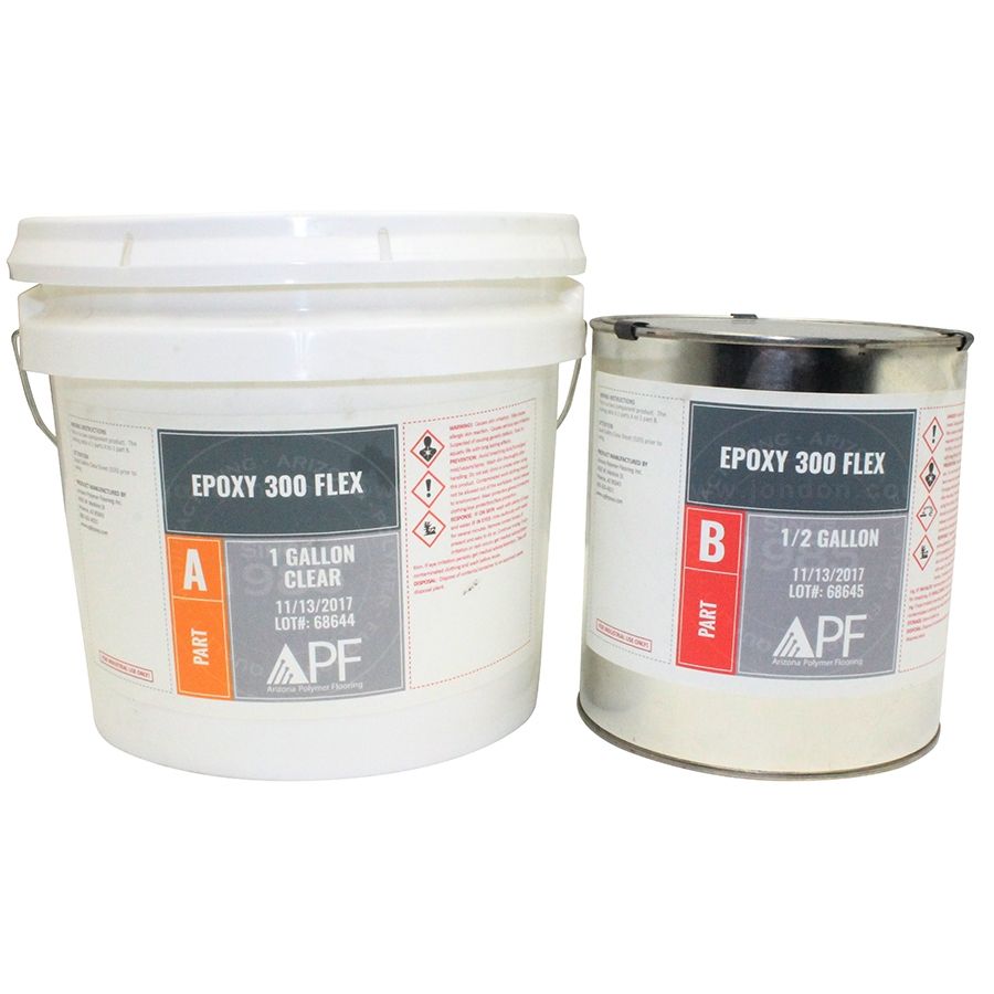 APF Epoxy 300 Flex - Clear High Strength Adhesive for Wood, Metal & Plastic - Perfect for DIY Projects, Crafts & Repairs