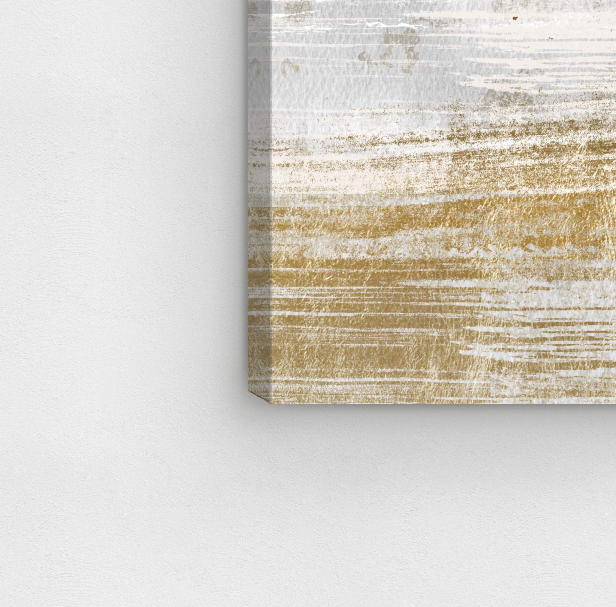Blush Romance Abstract Wall Art Canvas Print - 30