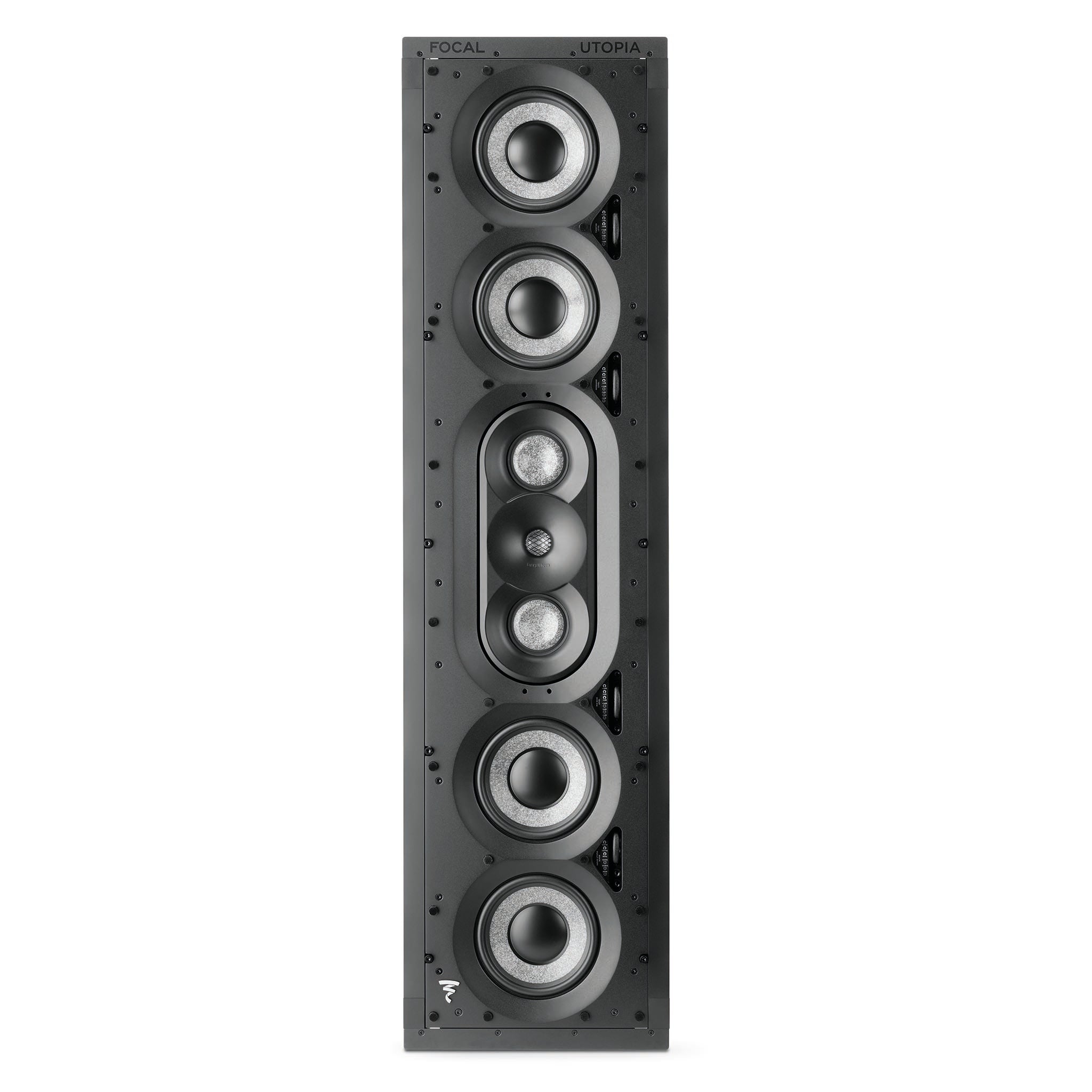 Focal 1000 IWLCR Utopia In-Wall Speaker - High-End Home Theater Audio System for Living Room, Bedroom & Home Cinema Installation (Each)