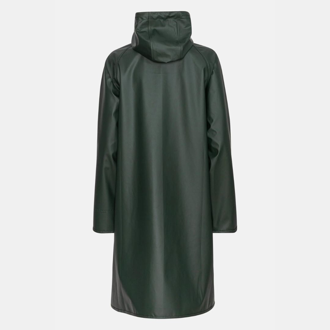 Ilse Jacobsen Women's Waterproof Raincoat - Lightweight Windproof Rain Jacket for Outdoor, Commuting & Travel