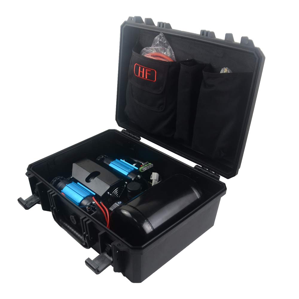 12V High Performance Air Compressor - Universal 4x4 Accessories Compatible (Part #CKMTP12) for Off-Road Vehicles, Tire Inflation & Emergency Use