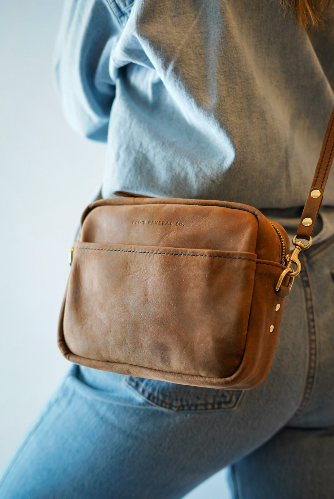 Stylish Rectangle Crossbody Bag in Rebel Rust - Perfect for Everyday Use, Travel & Casual Outings