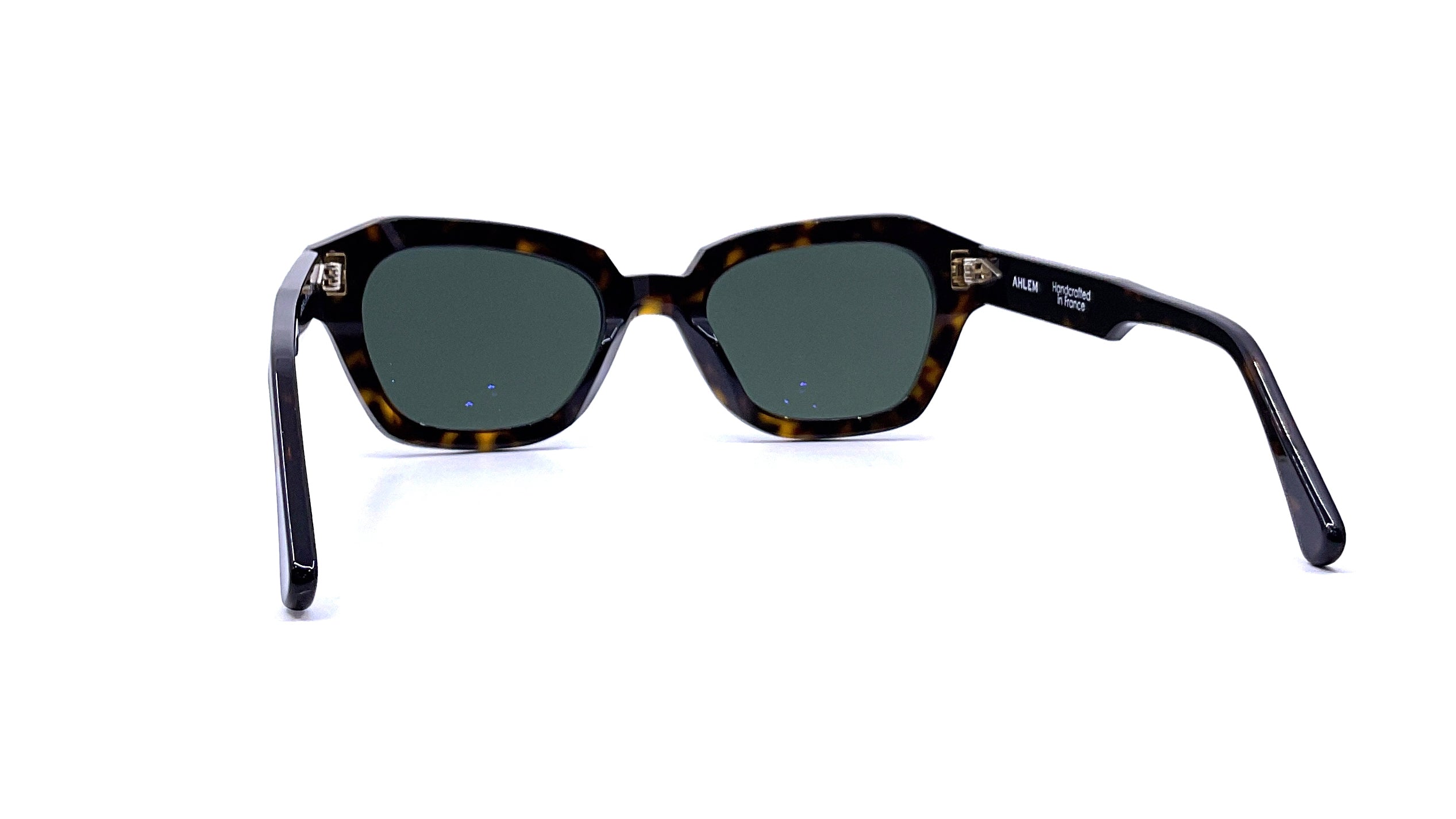 Ahlem Les Halles Sunglasses - Dark Tortoise Frame with UV Protection - Perfect for Outdoor Activities, Travel, and Fashion Accessories