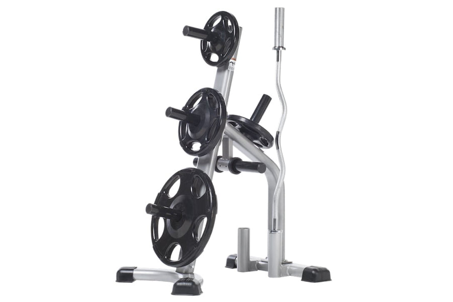 TuffStuff Evolution Olympic Weight Tree (CXT 255) - Heavy Duty Barbell Plate Storage Rack for Home Gym & Commercial Use - Perfect for Weightlifting, CrossFit & Strength Training