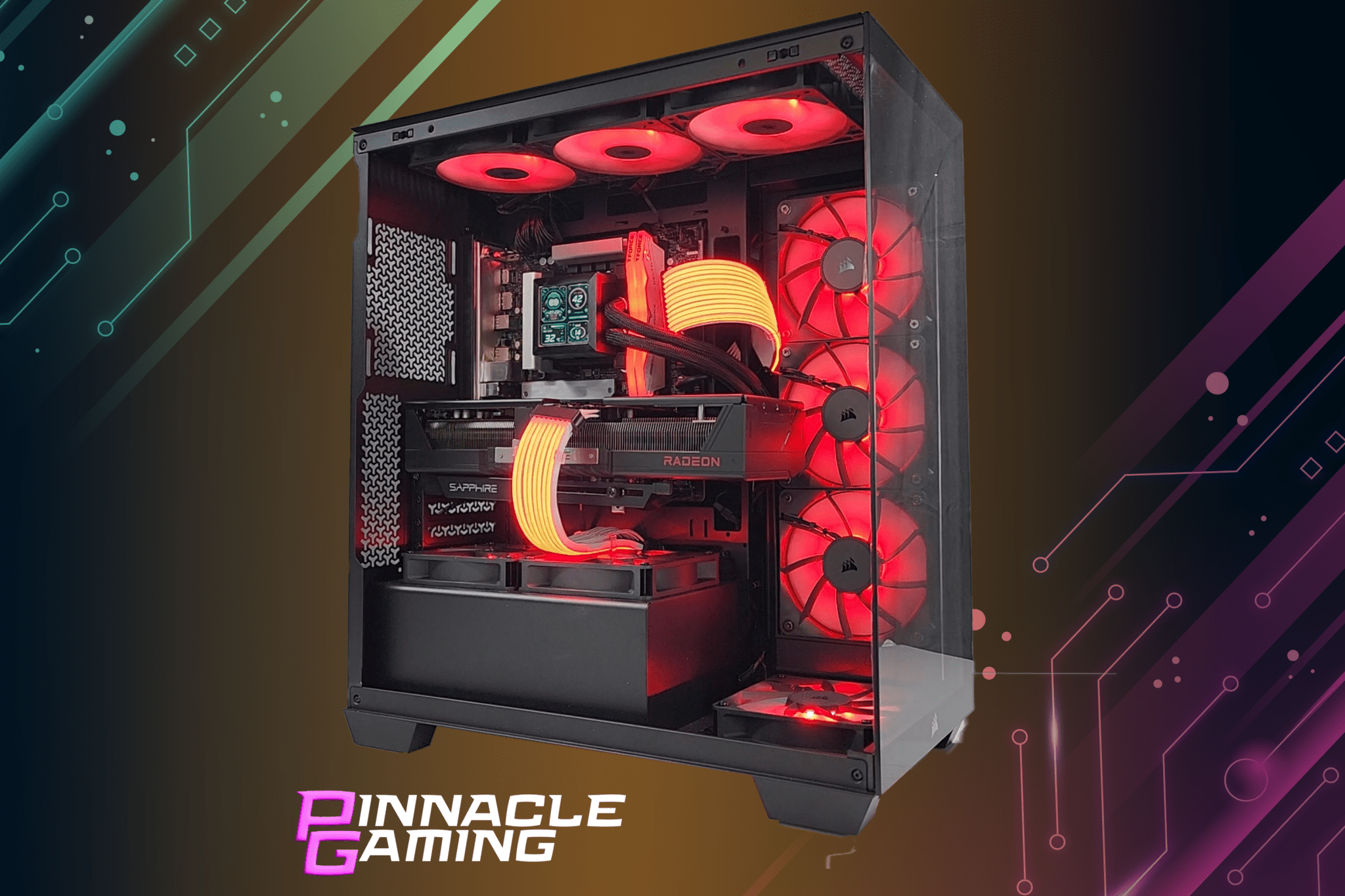 Custom Gaming Desktop PC - Intel Core Ultra 9, RTX 5070 Ti, 1TB SSD, 64GB DDR5, WiFi 6 - High Performance Computer for Gaming, Streaming & Content Creation