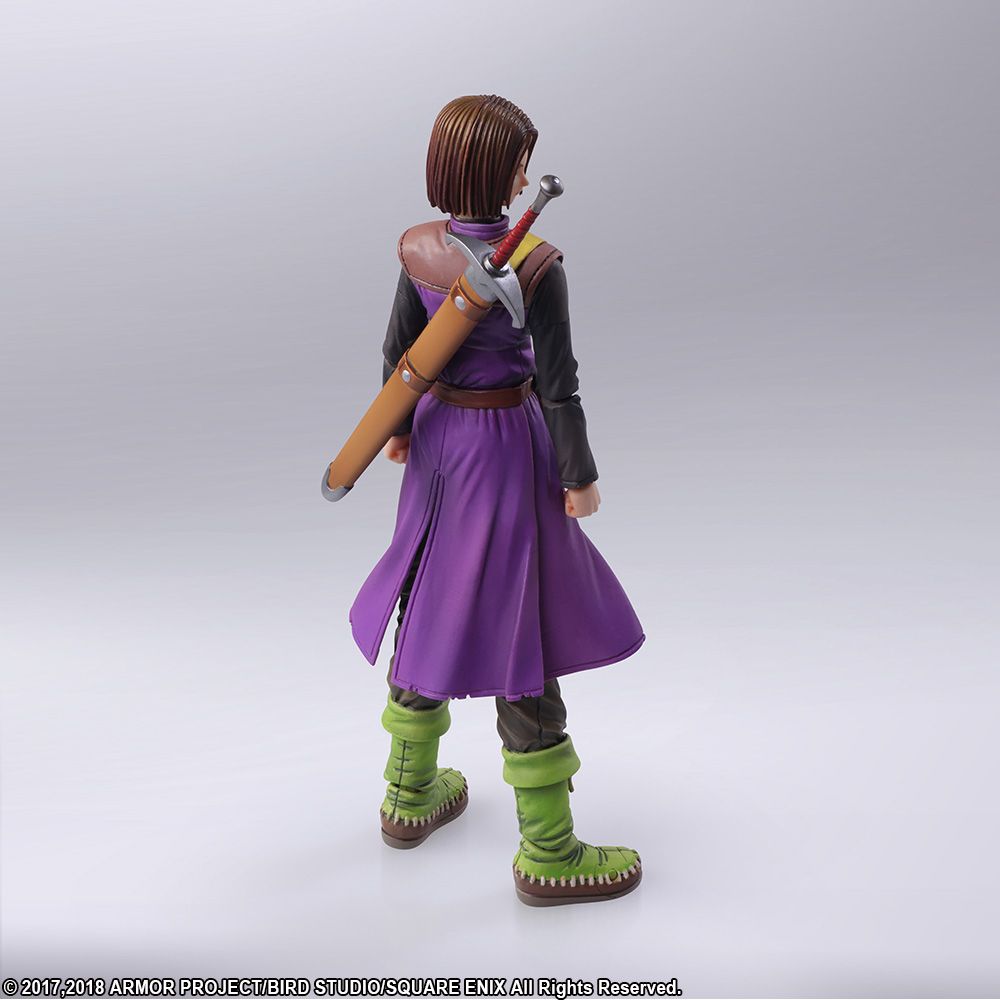 Bring Arts Dragon Quest XI The Luminary Action Figure by Square Enix - Collectible Anime Gaming Character Model for Display & Cosplay