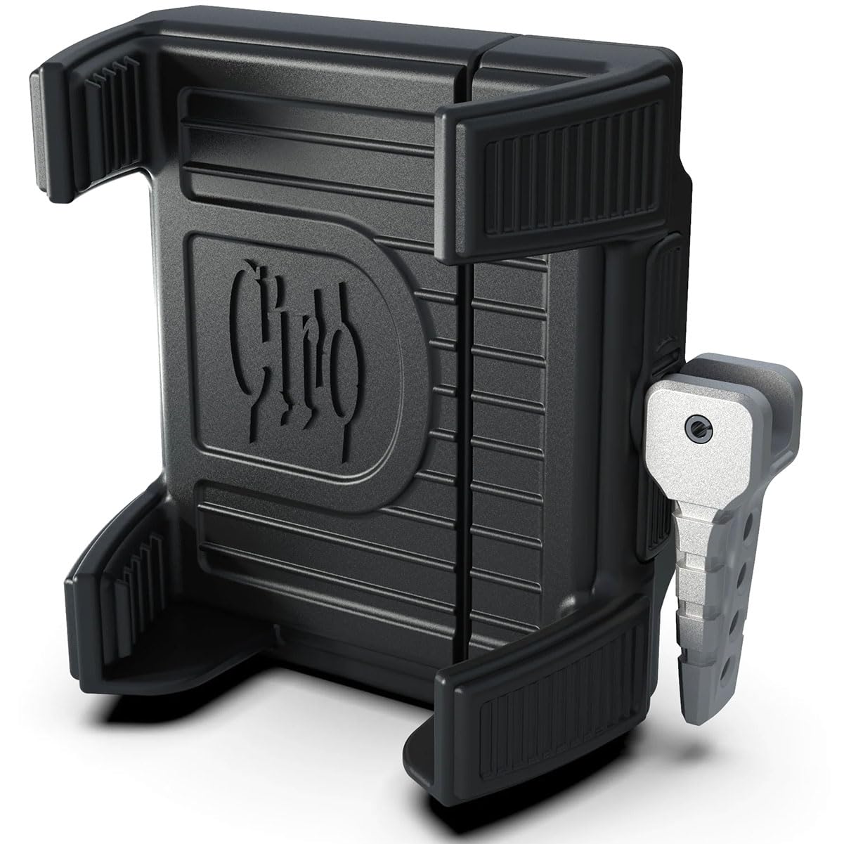 Ciro 50001 Universal Smartphone & GPS Holder - Black - Secure Car Mount for Hands-Free Navigation & Safe Driving