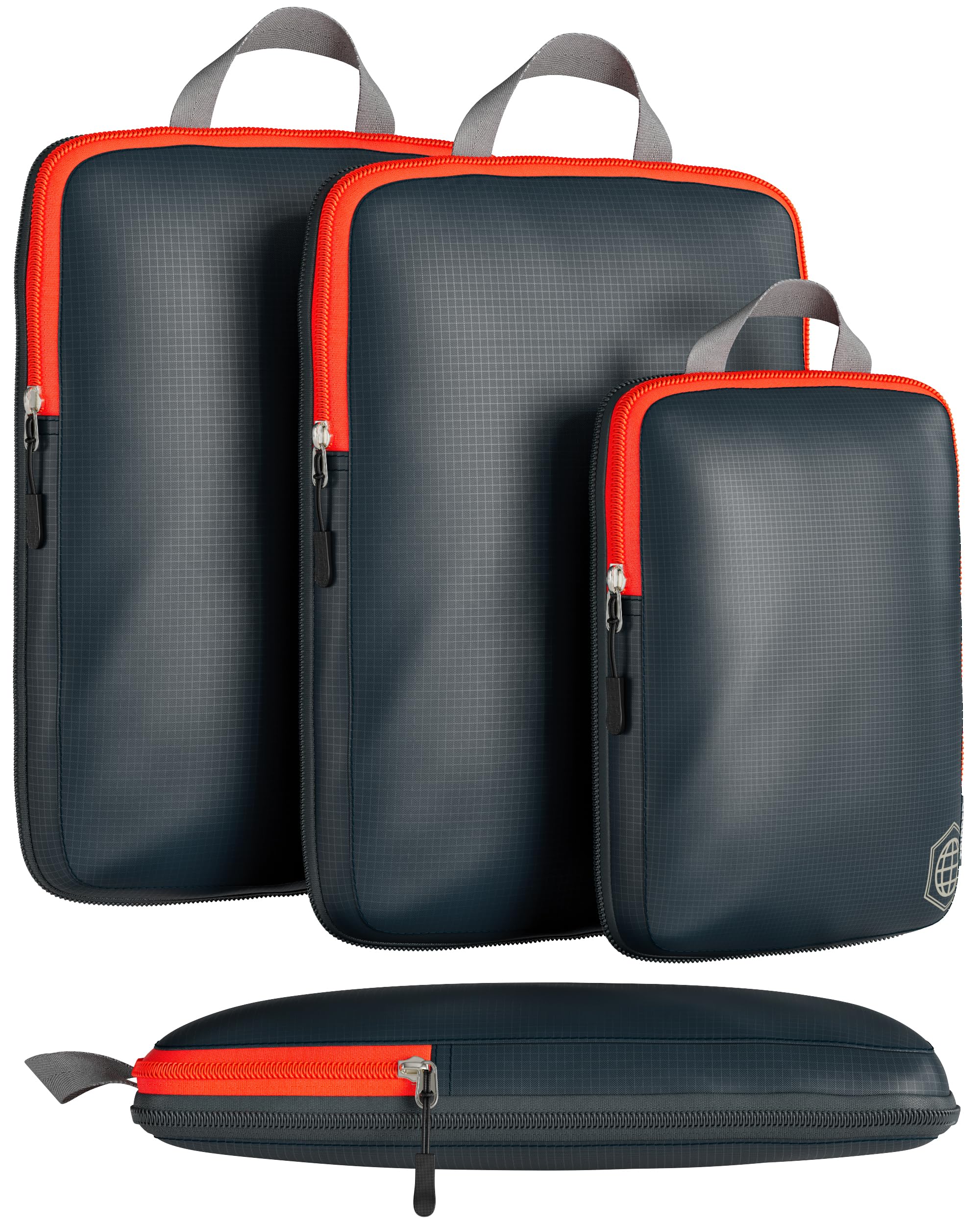 TRIPPED Travel Gear Compression Packing Cubes - Lightweight Luggage & Backpack Organizer for Clothes, Perfect for Business Trips, Vacations & Weekend Getaways