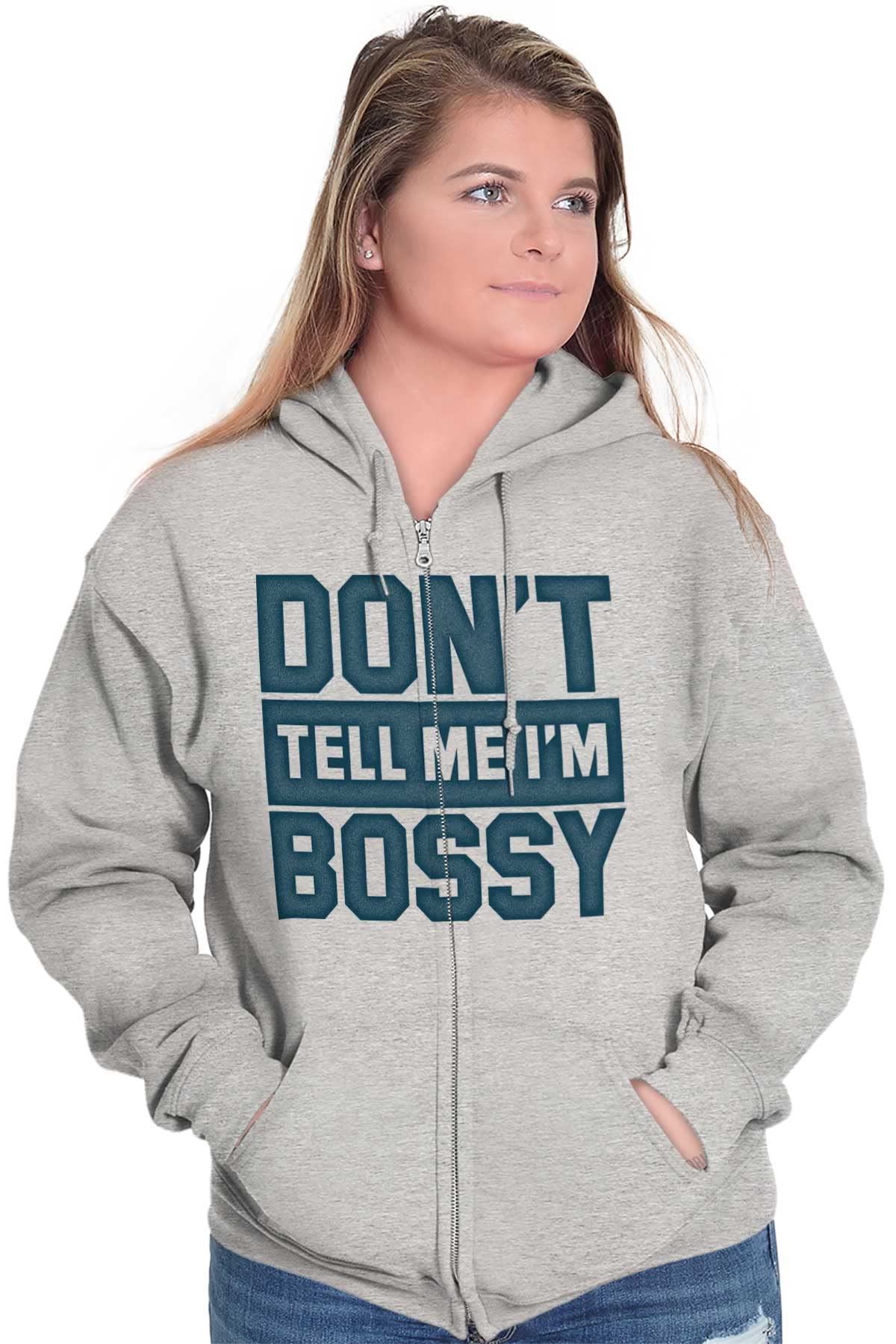 Brisco Brands Sassy Attitude Zip Up Hoodie for Men & Women - Stylish & Comfortable Pullover for Casual Wear, Street Fashion & Everyday Outfits