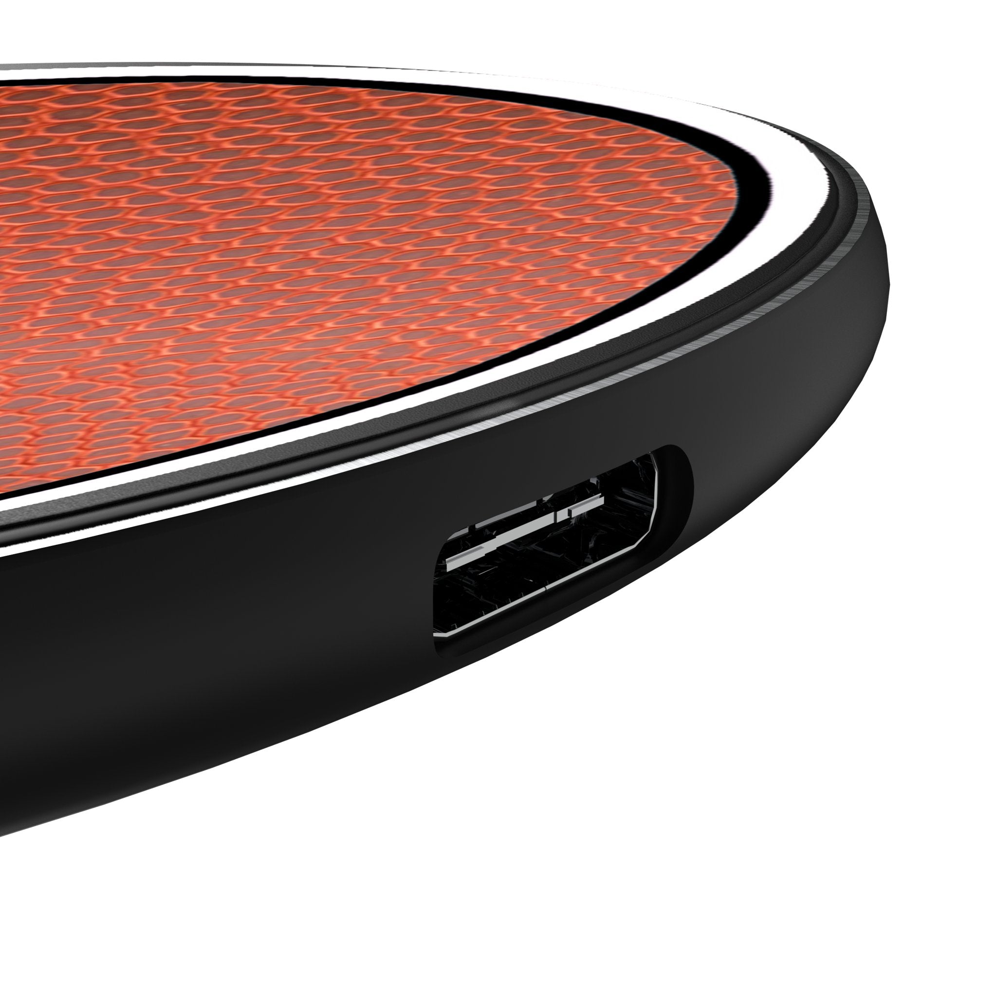 Baltimore Ravens NFL 15W Fast Wireless Charger - Compatible with iPhone, Samsung, AirPods - Perfect for Home, Office & Game Day