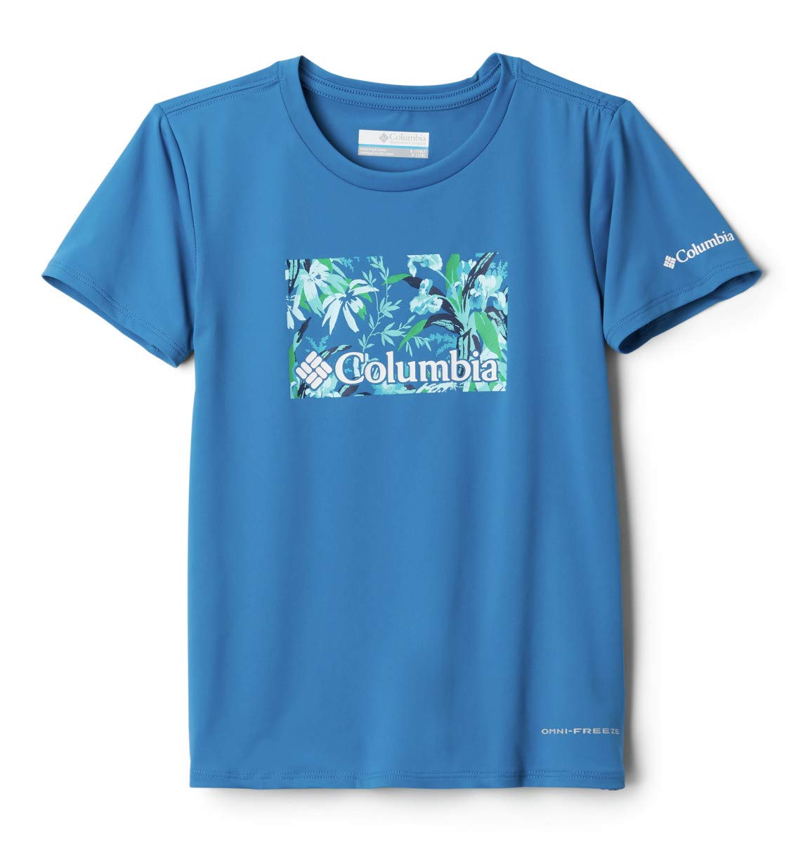 Columbia Kids' Freezer Graphic Tee - Soft Cotton Short Sleeve T-Shirt for Boys & Girls | Fun Printed Casual Top for School, Play & Everyday Wear