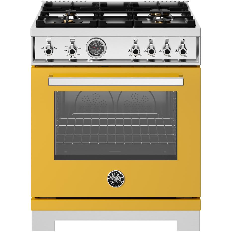 Bertazzoni PRO304BFGMGIT 30-Inch Freestanding Gas Range - Professional Style with Italian Design for Modern Kitchens | Perfect for Home Chefs & Entertaining
