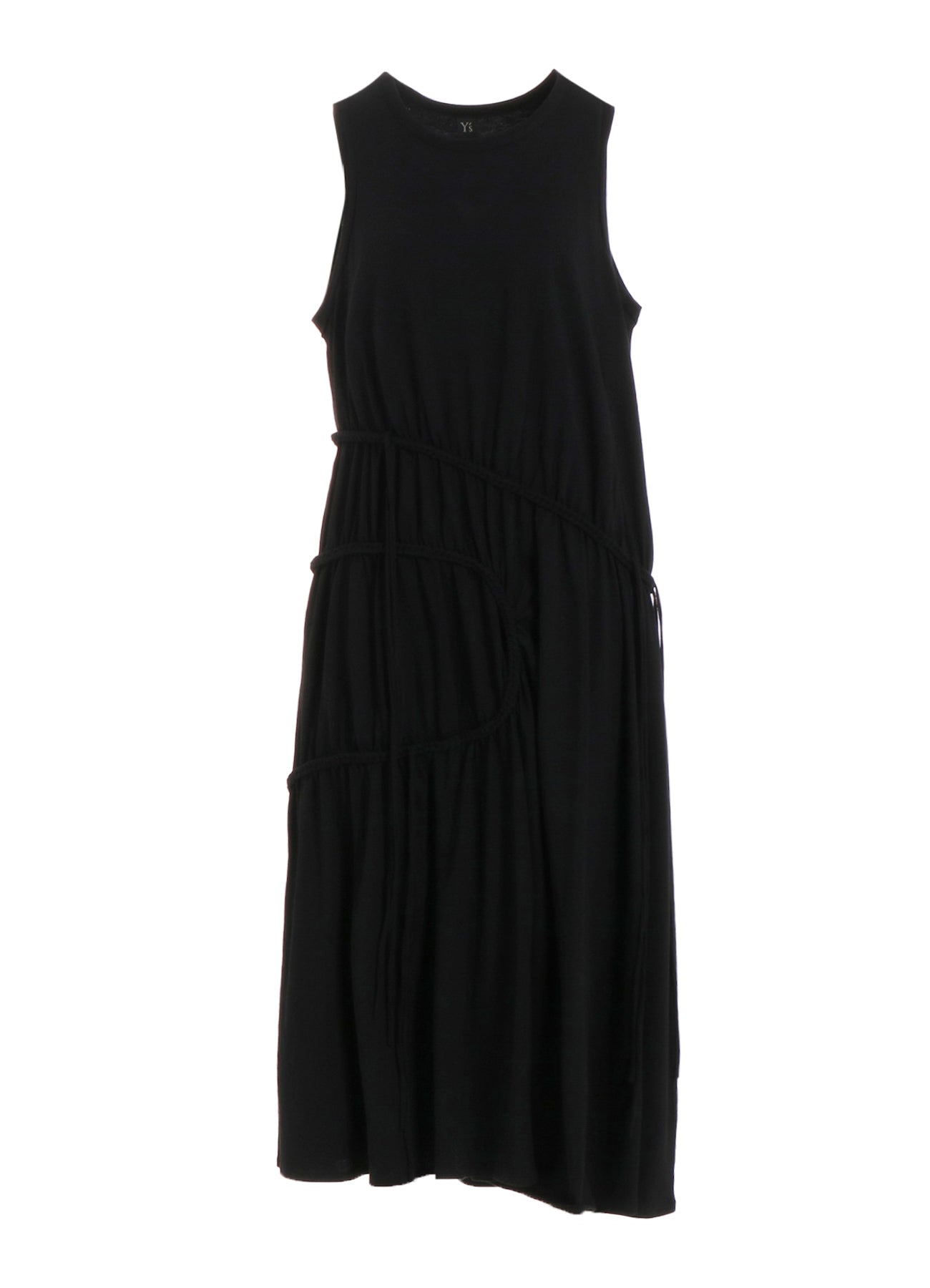 Soft Cotton Jersey Chain Stitch Sleeveless Dress for Women - Casual Summer Outfit, Beach Cover-Up, and Daytime Wear