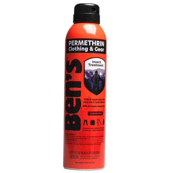 Ben's Clothing & Gear Continuous Spray (6 oz) - Odor Eliminator & Fabric Refresher for Gym, Travel & Outdoor Adventures