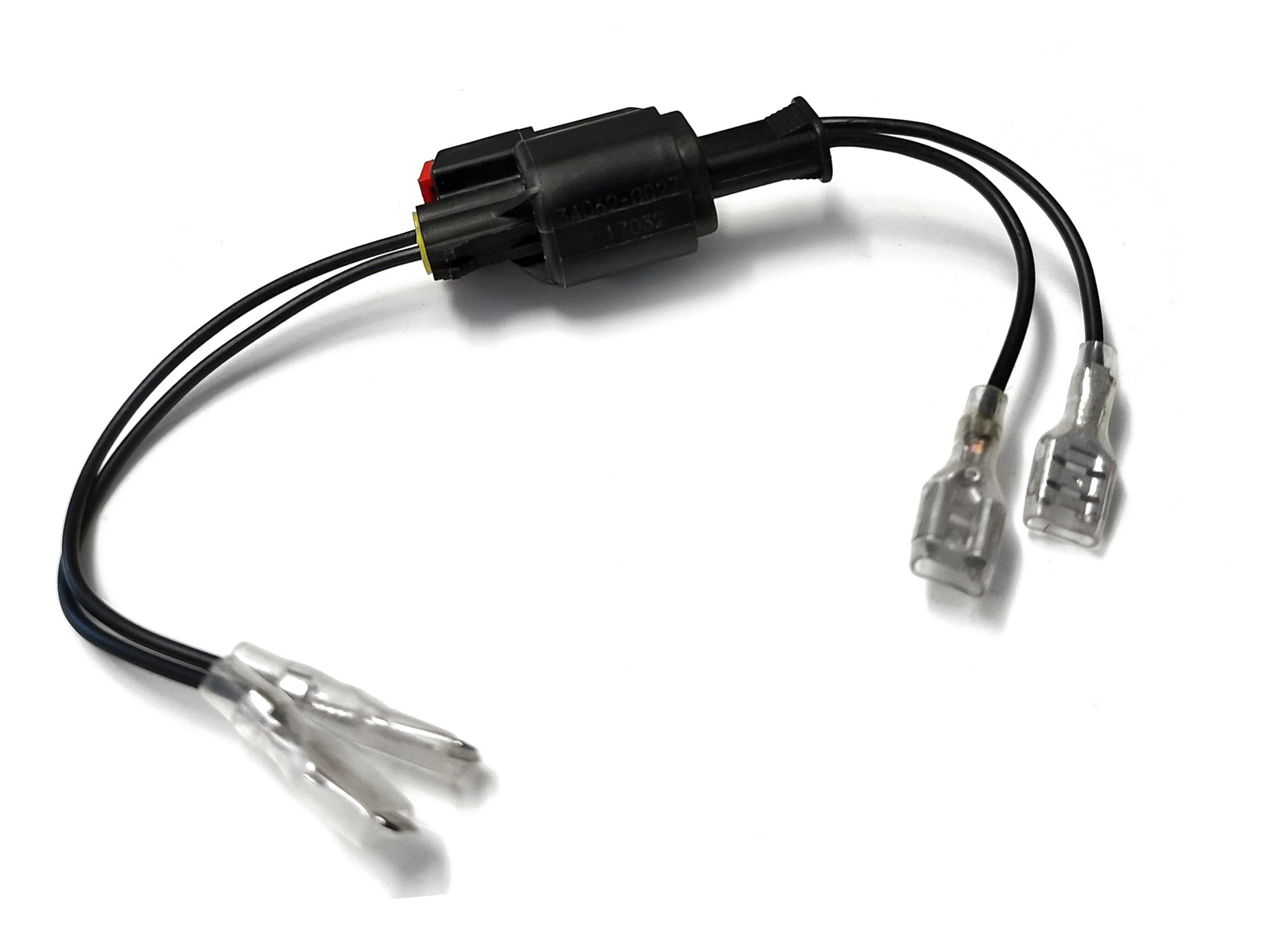 2-Way Male & Female Electrical Connectors with Pigtails - Compatible with Dodge & Ford Vehicles - Perfect for Automotive Lighting, Fog Lights & Off-Road Accessories