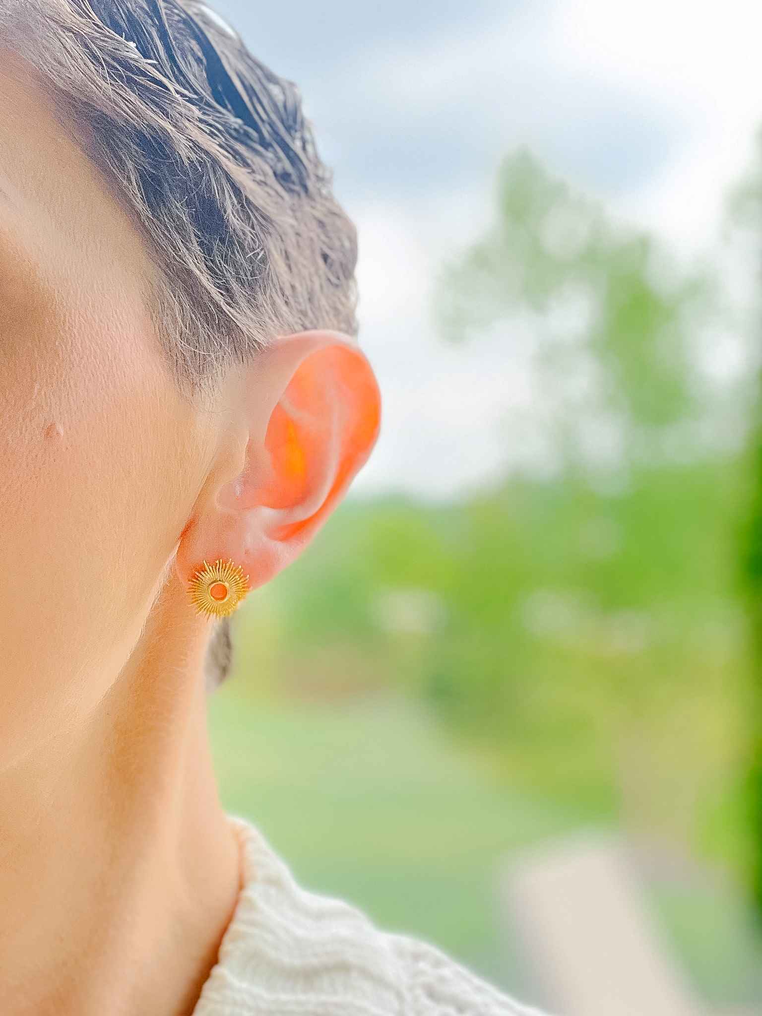 Adore Him Stud Earrings - Elegant & Stylish Jewelry for Women | Perfect for Gifts, Parties & Everyday Wear