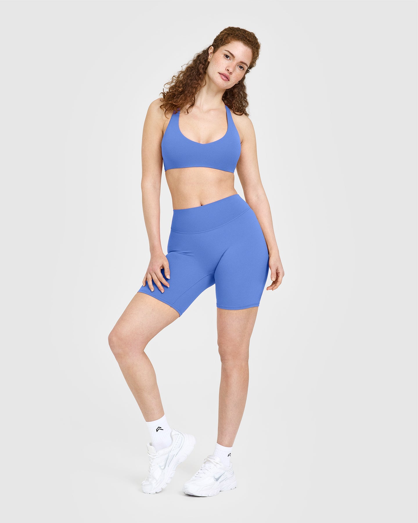 SoftMotion™ Bralette - Comfortable Wireless Bra in Glaucous Blue | Perfect for Yoga, Lounge & Everyday Wear