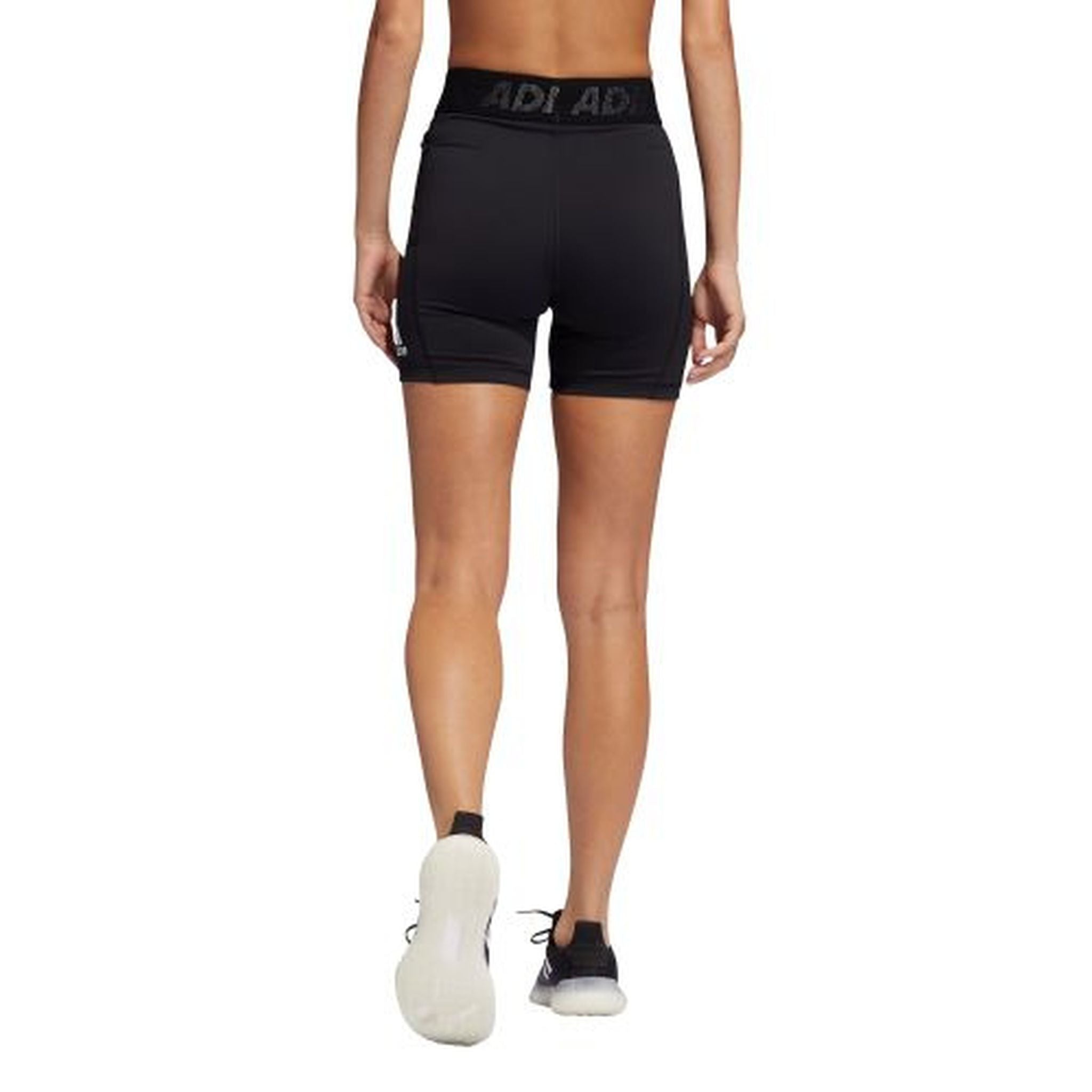 Adidas Women's Techfit Badge of Sport 5-Inch Running Shorts - Lightweight Workout Shorts for Gym, Yoga & Sports Activities