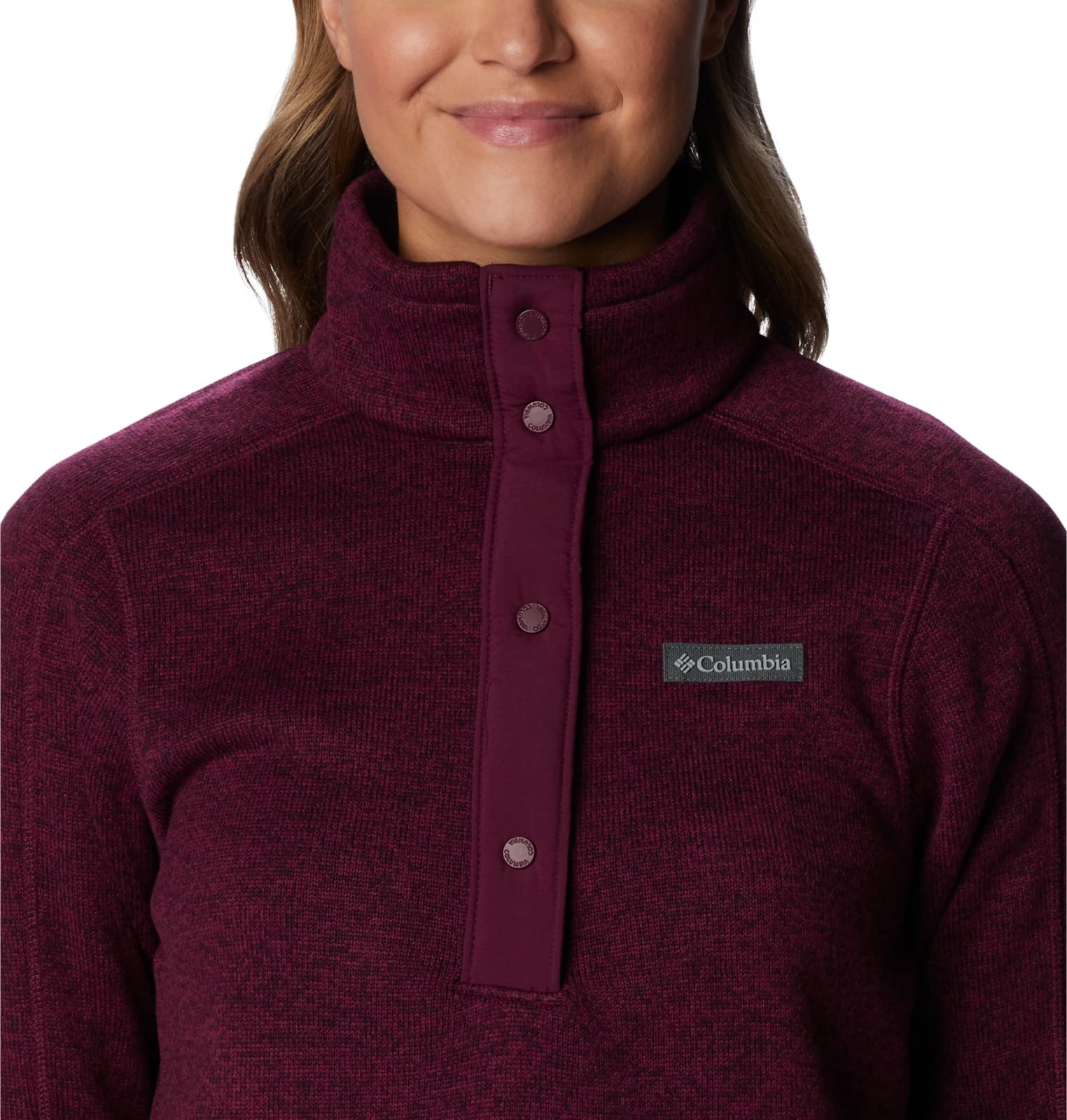 Columbia Women's Sweater Weather Tunic - Soft Fleece Pullover for Outdoor & Casual Wear | Hiking, Camping & Fall Layering Essential
