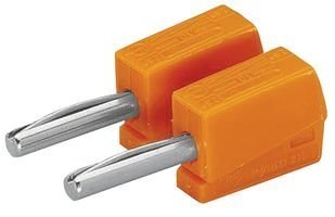 WAGO 215-311 Banana Plug Connectors - 20A Current Rating - Cage Clamp Terminals (100-Pack) - Perfect for Electrical Wiring, DIY Projects, and Industrial Applications