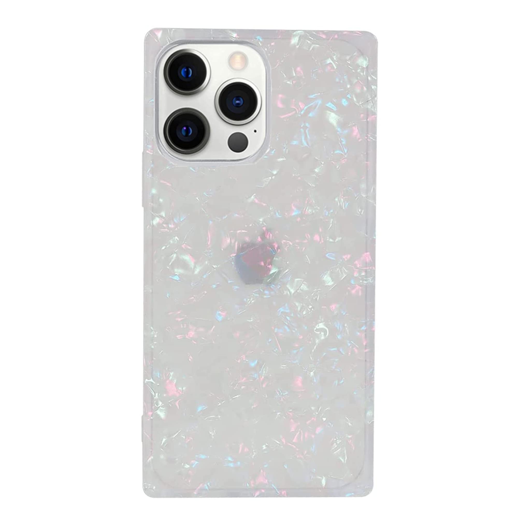 Sparkly Glitter Bling Phone Case for iPhone 13 Pro Max - Cute Slim Soft Silicone Gel Cover with Colorful Design | Perfect for Women, Everyday Use & Gift Giving