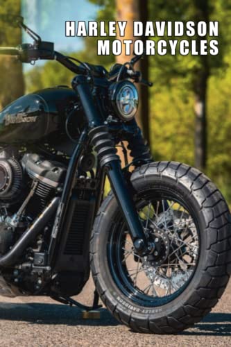 Harley Davidson Motorcycle Notebook - 6x9 Inches Lined Journal with 110 Pages, Original Cover Design - Perfect for Writing, Note Taking, Journaling, and School Composition Books | Ideal for Bikers, Motorcycle Enthusiasts, and Gift Giving