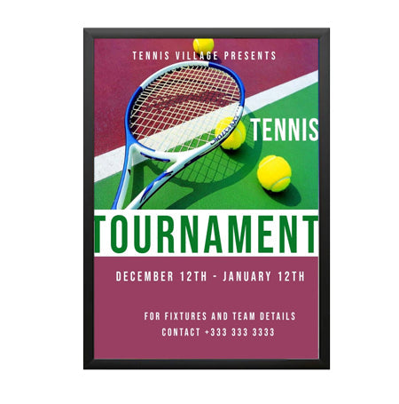 16x24 SwingSnaps Poster Snap Frames - 1 1/4