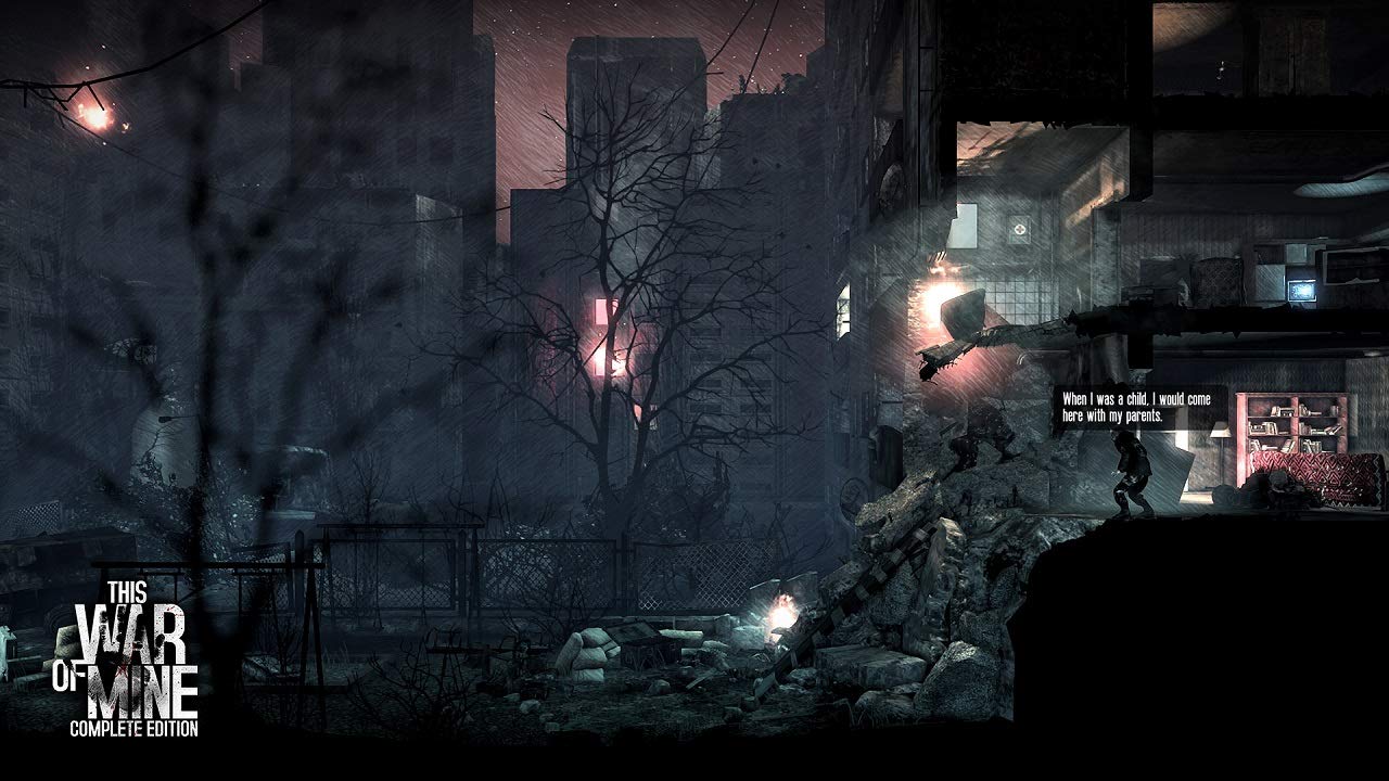This War of Mine Complete Edition for Nintendo Switch - Survival War Game with Emotional Storyline - Perfect for Home Gaming & Travel Entertainment