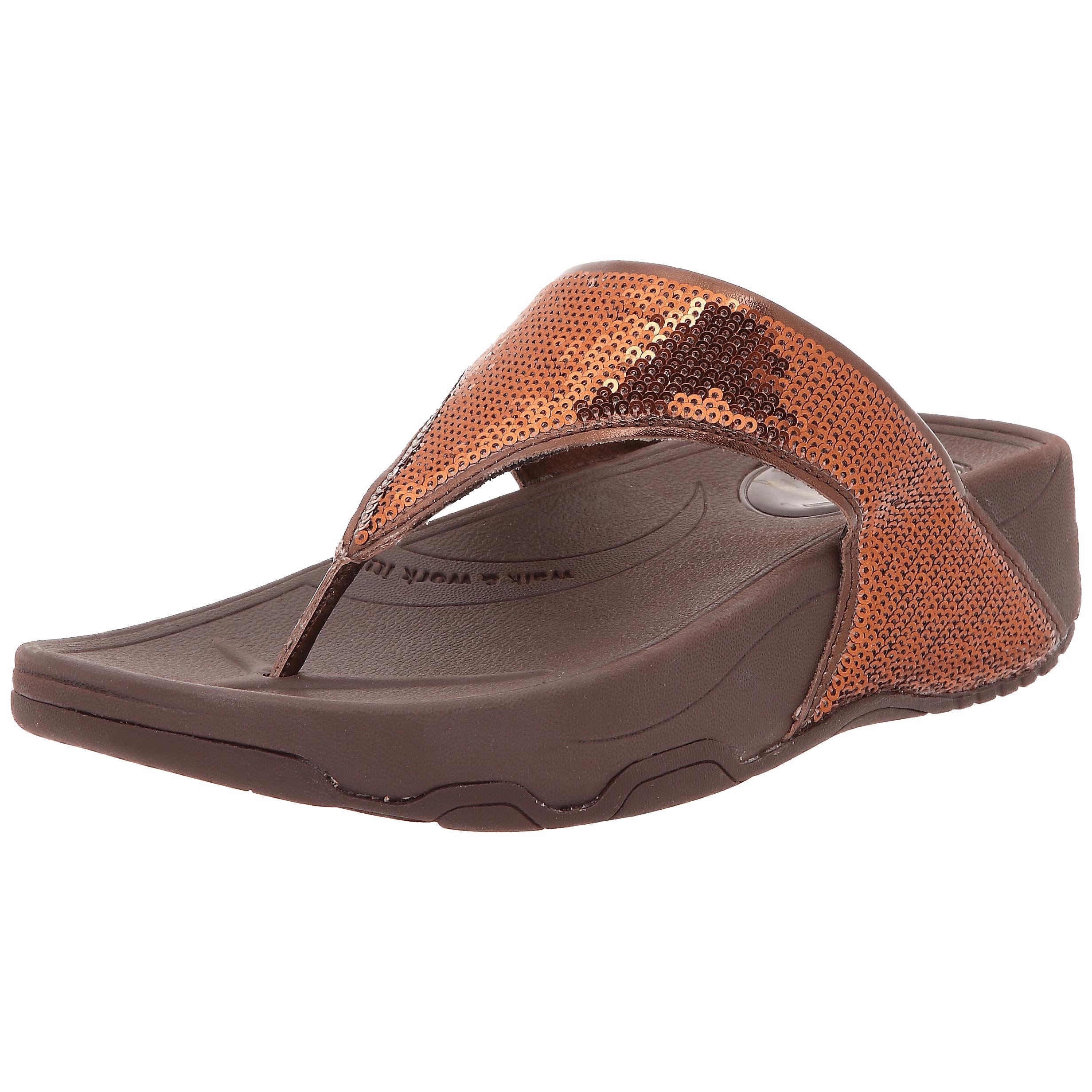 Skechers Cali Women's Candy Bar Thong Sandals - Comfortable Flip Flops for Women, Lightweight Beach Sandals with Cushioned Footbed - Perfect for Summer, Poolside, and Casual Wear