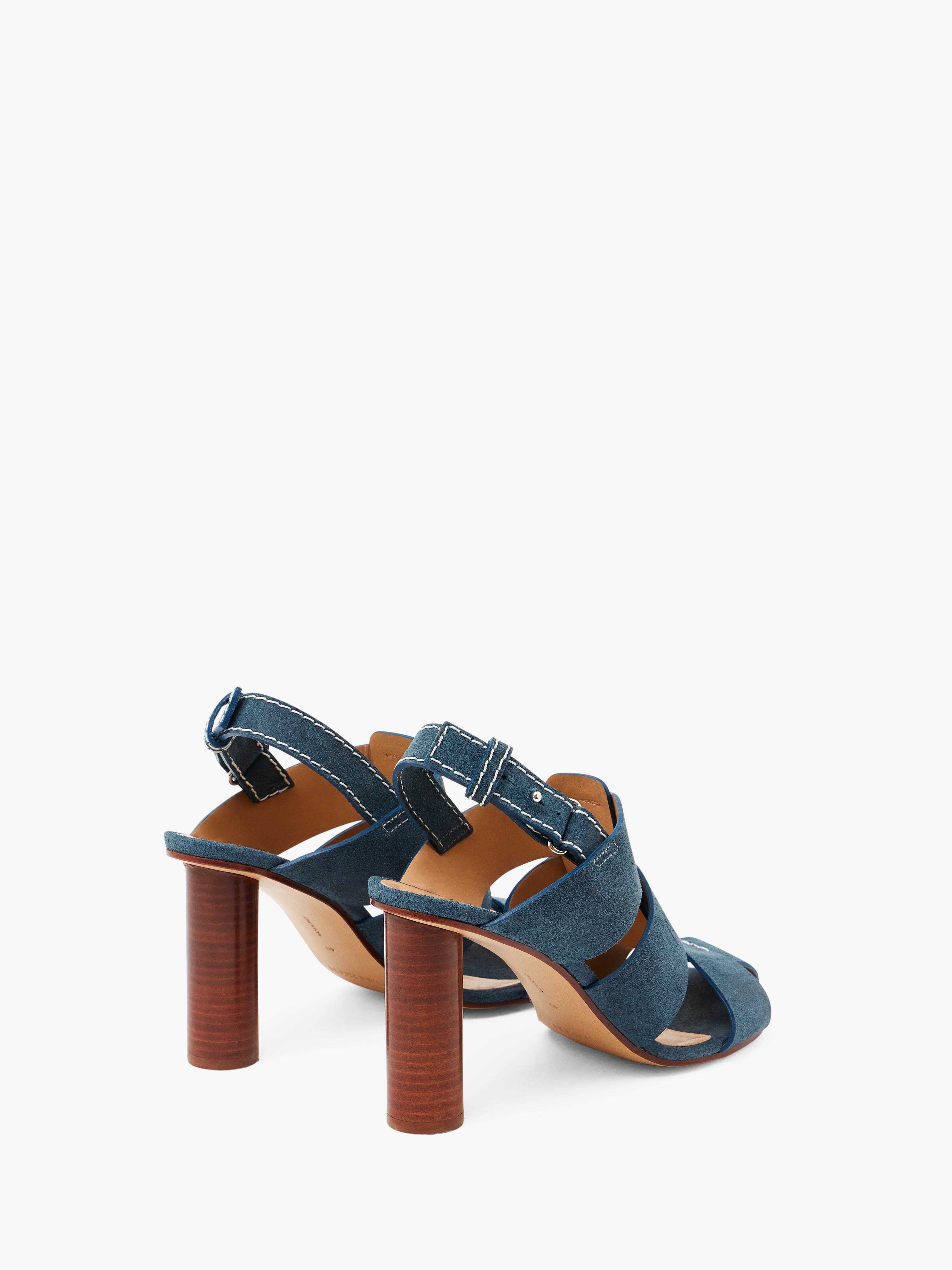 Women's Suede Heeled Fisherman Sandals - Comfortable & Stylish Summer Shoes for Beach, Travel & Casual Outings