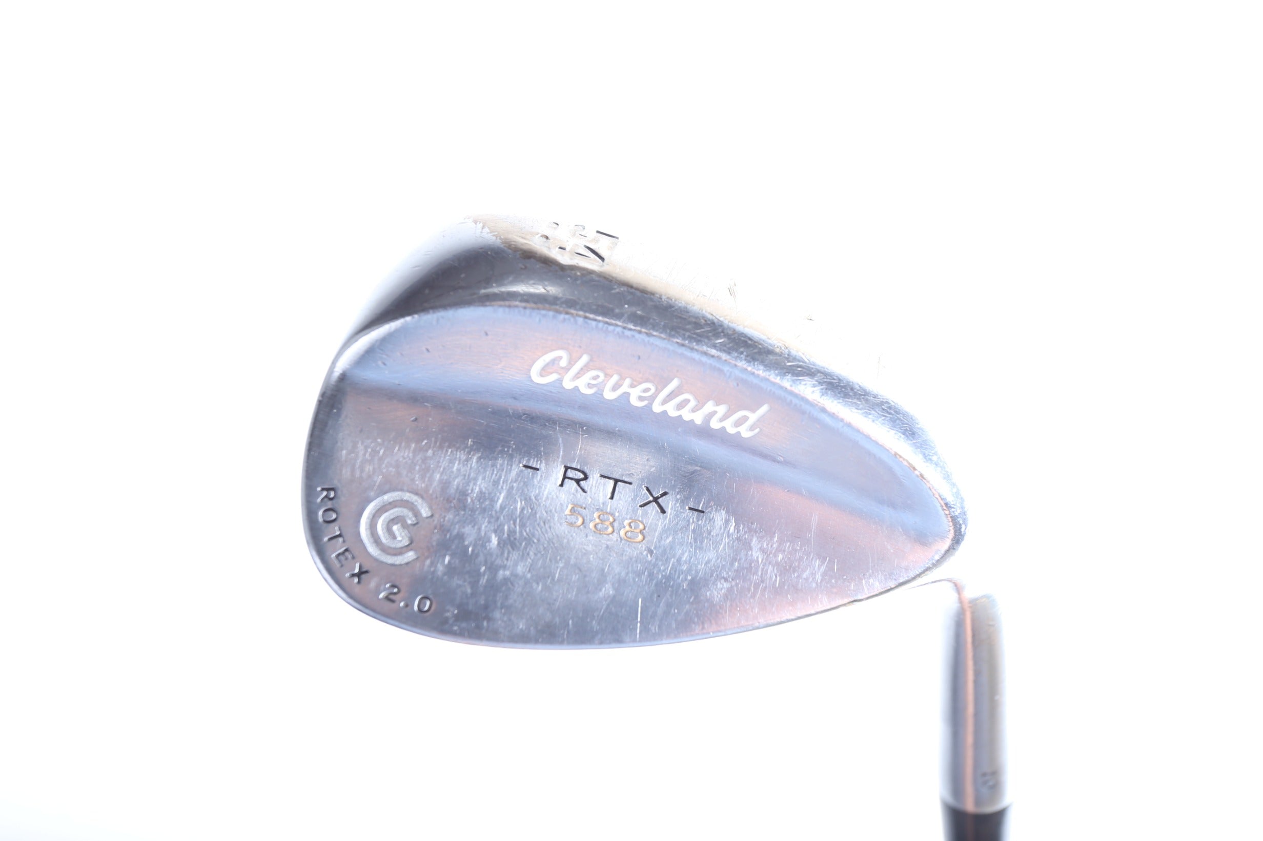 Used Cleveland 588 RTX 2.0 Blade Sand Wedge - Right Handed 54° Stiff Flex Golf Club for Bunker Shots & Short Game Precision