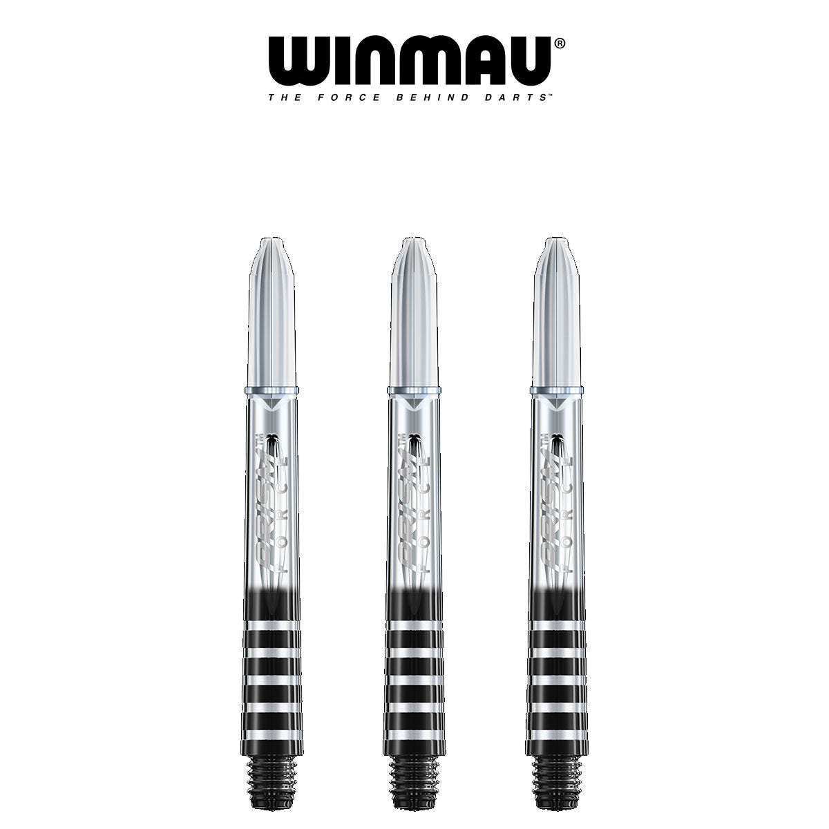 WINMAU Prism Force Ring Lock Dart Shafts - Professional Steel Tip Dart Accessories for Precision Play | Perfect for Tournaments, Bars & Home Practice