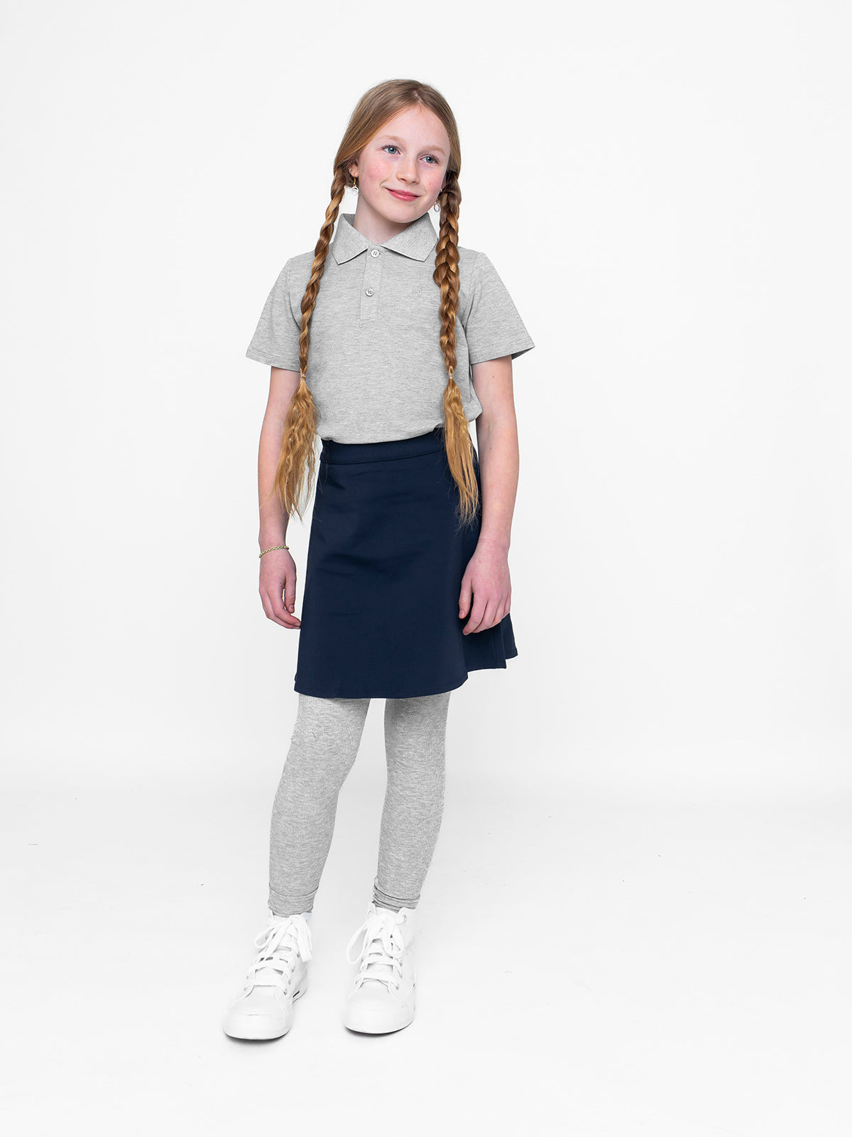 Basic Navy Skirt for Women - Casual & Versatile Skirt for Everyday Wear, Office, and Outings