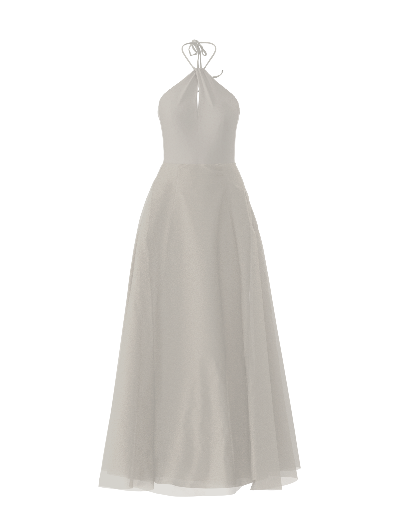 Colby Bodice & Cerisa Skirt Set - Elegant Dove Gray Outfit for Women | Perfect for Weddings, Parties & Special Occasions
