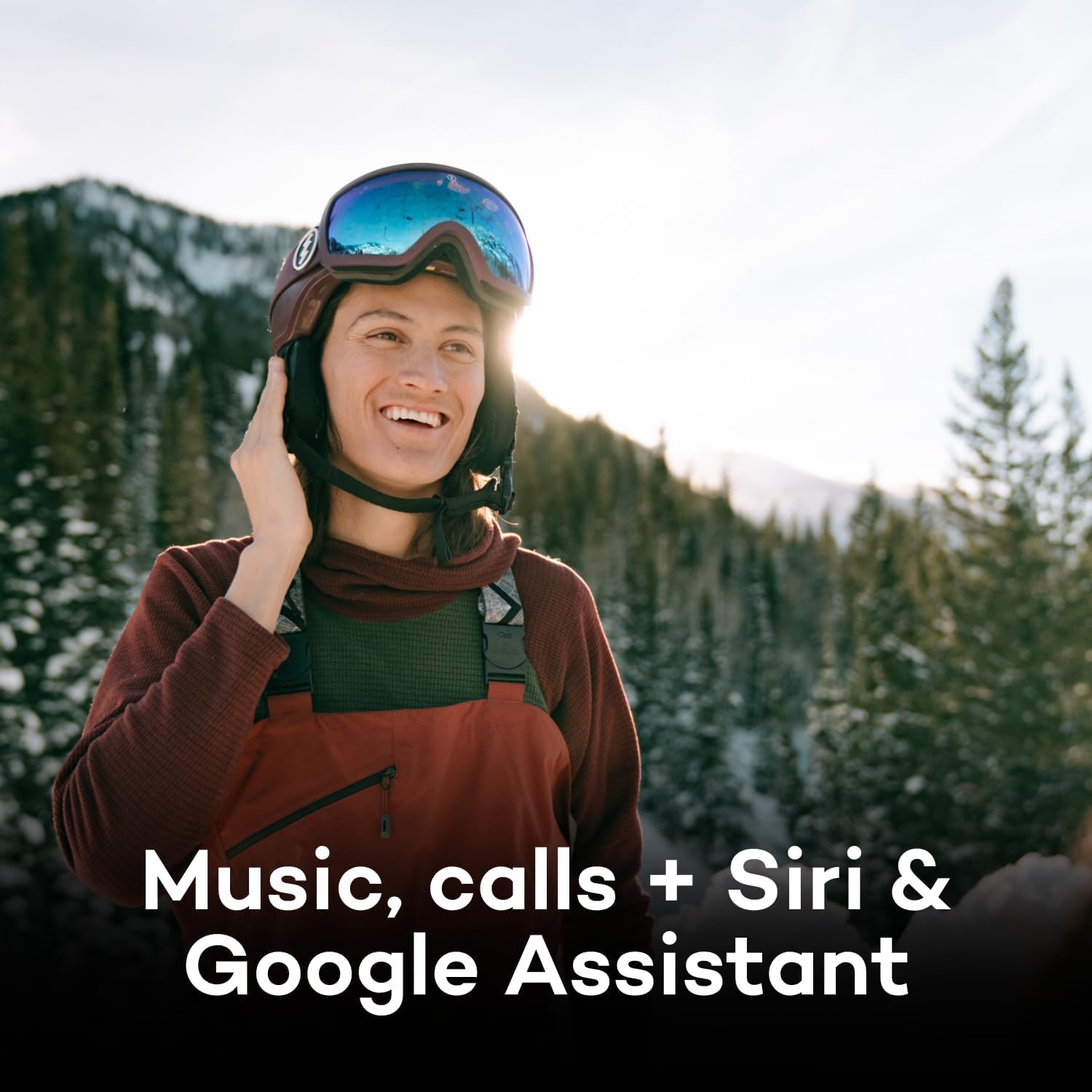 ALECK Wireless Bluetooth Helmet Speakers - Drop-in Headphones for Ski & Snowboard Helmets | Glove-Friendly Controls, Built-in Mic for Hands-Free Calls | Perfect for Winter Sports & Outdoor Adventures