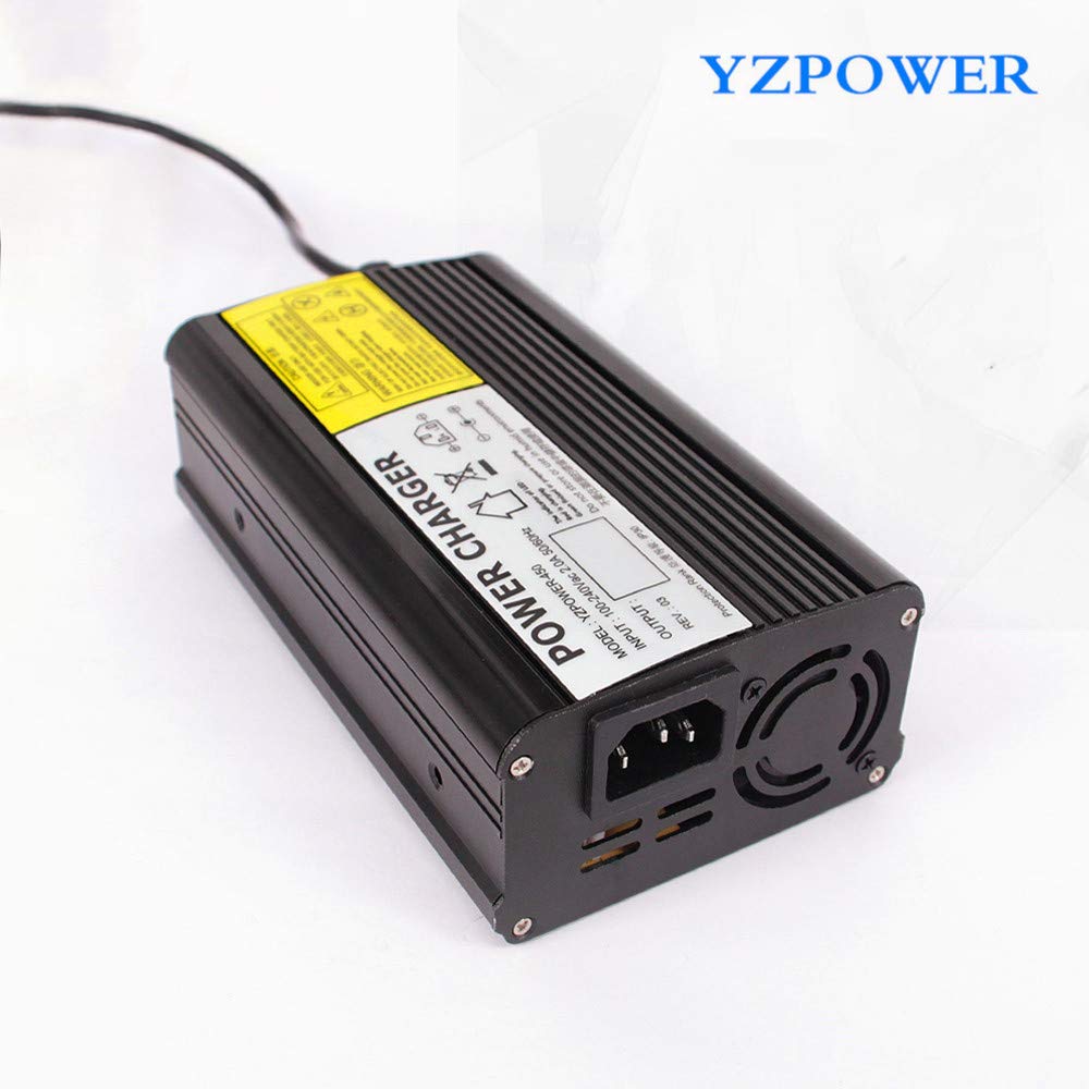 YZPOWER 84V 4A Fast Charger with XT60 Connector for 72V Lithium Battery Packs - Perfect for Electric Bikes, Scooters & Medical Equipment Power Supply