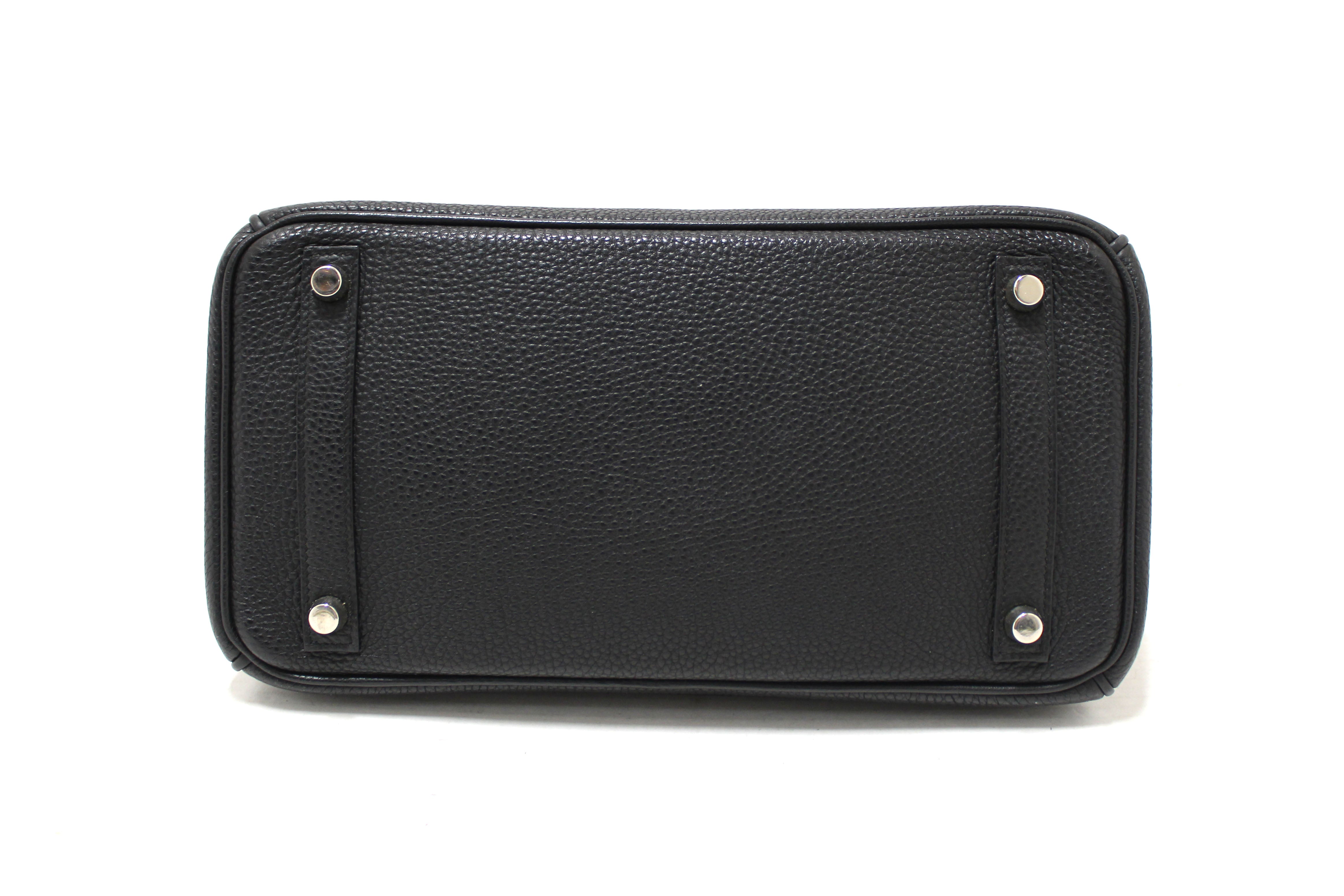 Authentic Hermes Black Togo Leather Birkin 30 Handbag - Luxury Designer Shoulder Bag for Women, Perfect for Work, Travel & Special Occasions