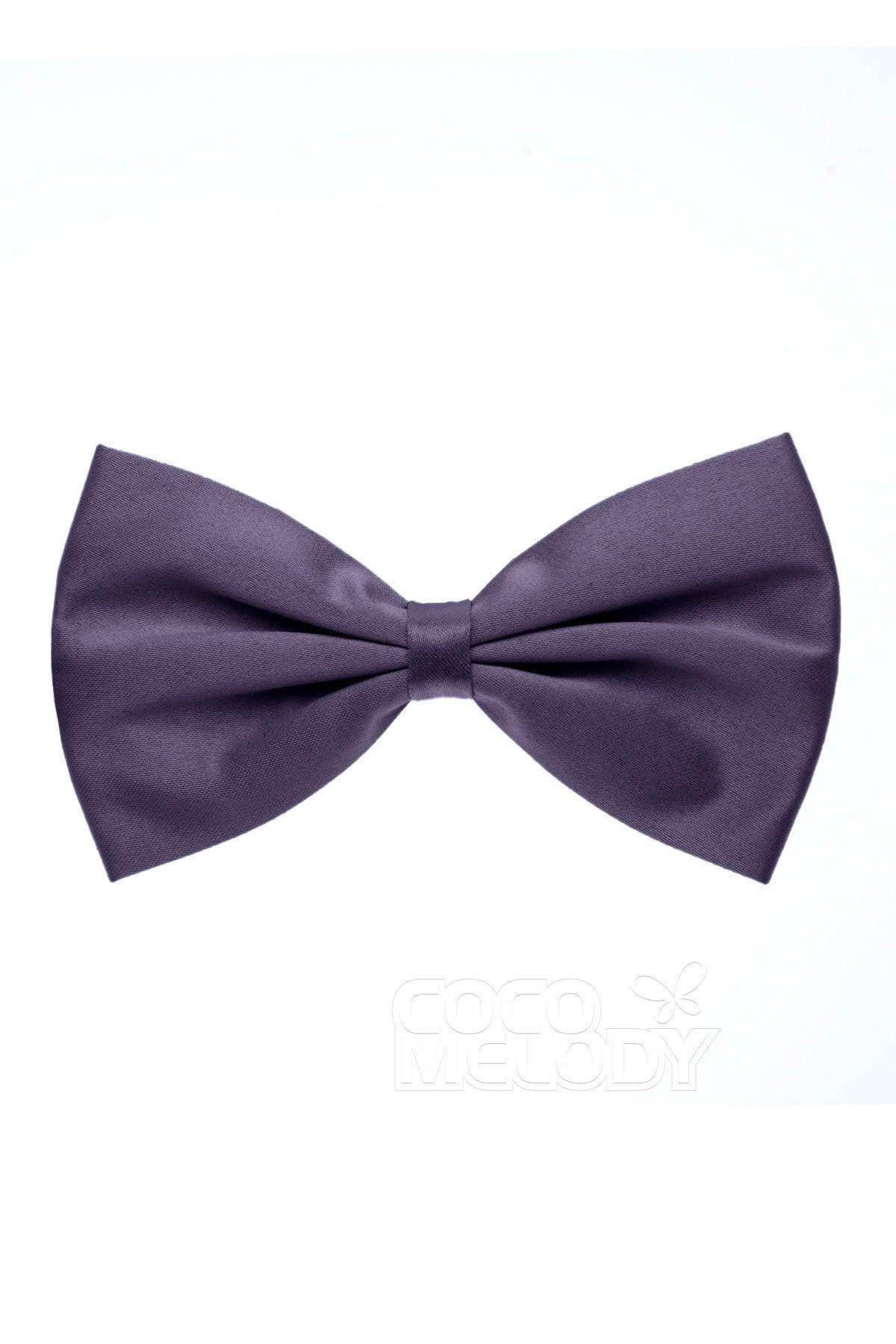 Elegant Men's Elastic Silk-Like Satin Bow Tie - Adjustable & Comfortable Formal Wear Accessory for Weddings, Prom, Parties & Special Occasions