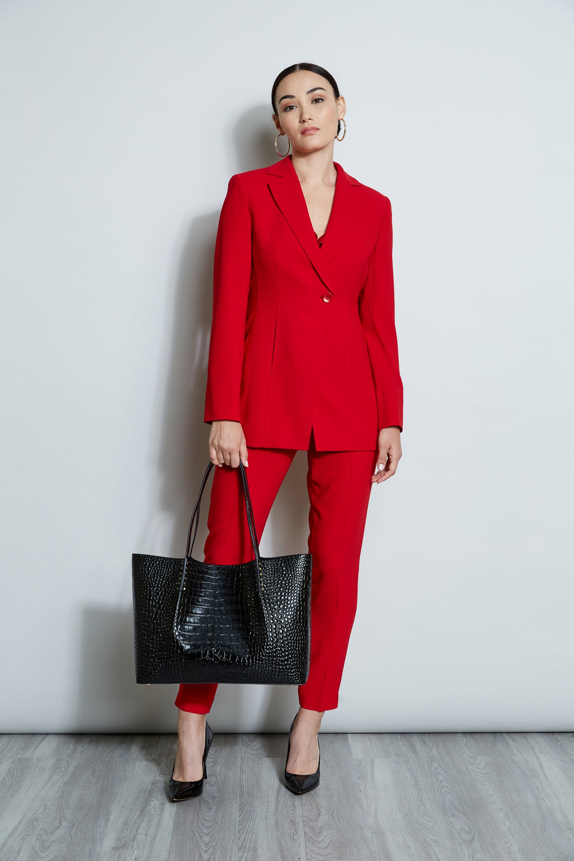 Stylish Slim Fit Crepe Pants for Women - Comfortable & Elegant Office Wear & Casual Outfits