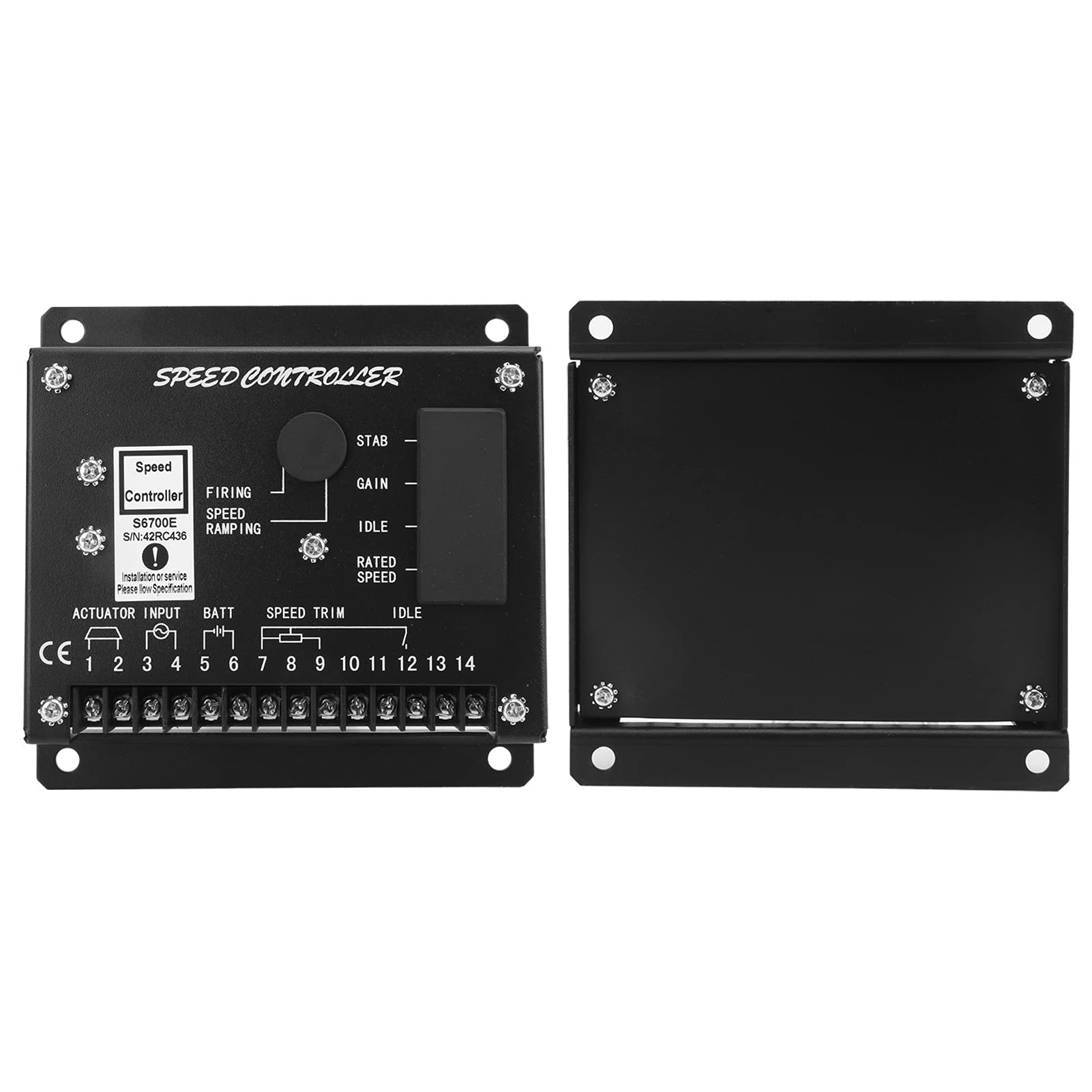 Electronic Engine Speed Controller - Full Speed Control & High Speed Start Generator for Engines | Perfect for Automotive, Marine & Industrial Applications