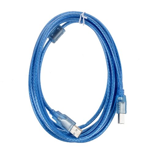 ABLEGRID 10FT USB 2.0 Printer Cable - Compatible with HP Officejet Pro 8500/8500A Series - High Speed Data Transfer - Durable Nylon Braided Cord - Perfect for Home Office & Small Business Printing Needs