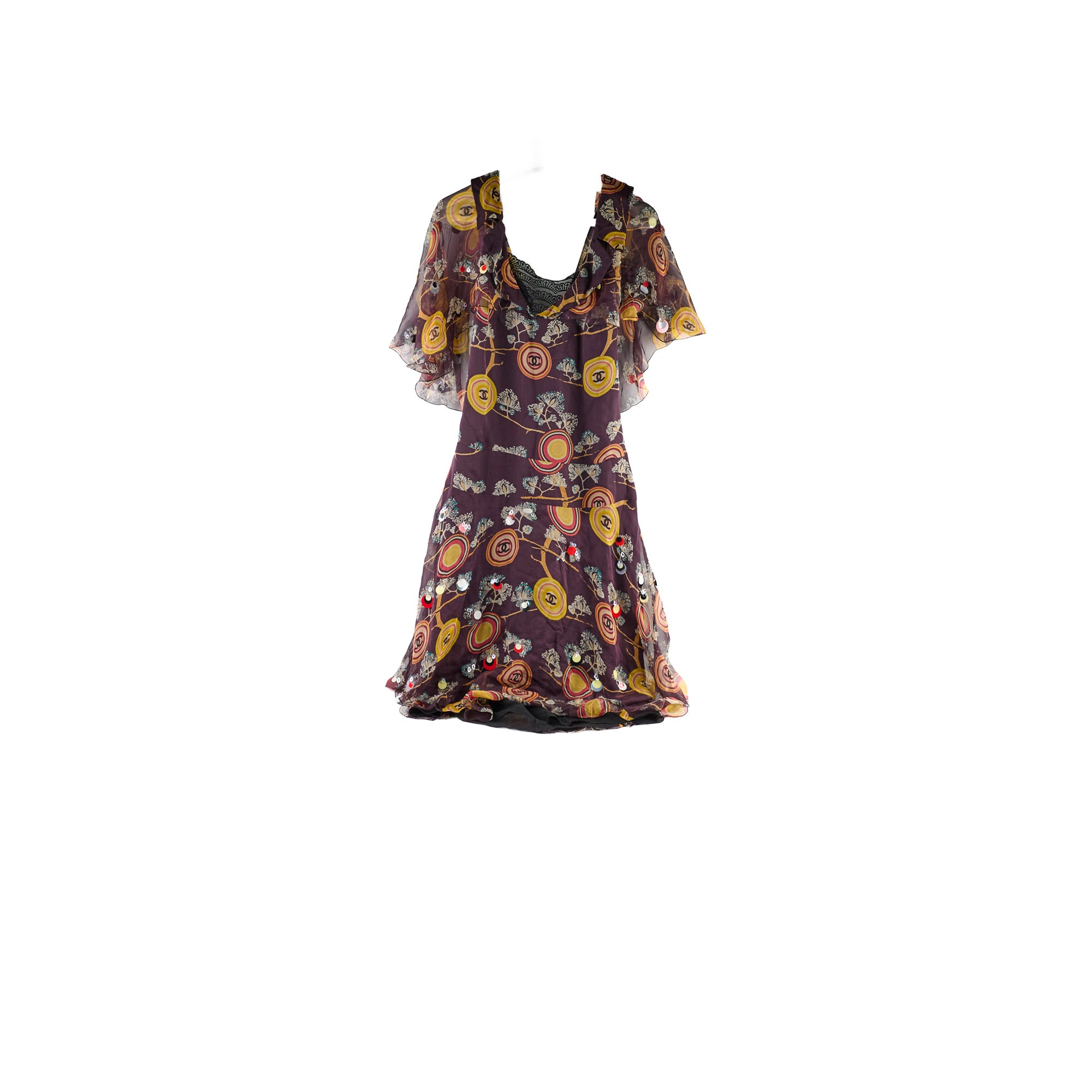 Chanel-Inspired Floral Silk Summer Dress for Women - Elegant & Breathable for Parties, Weddings & Beach Vacations