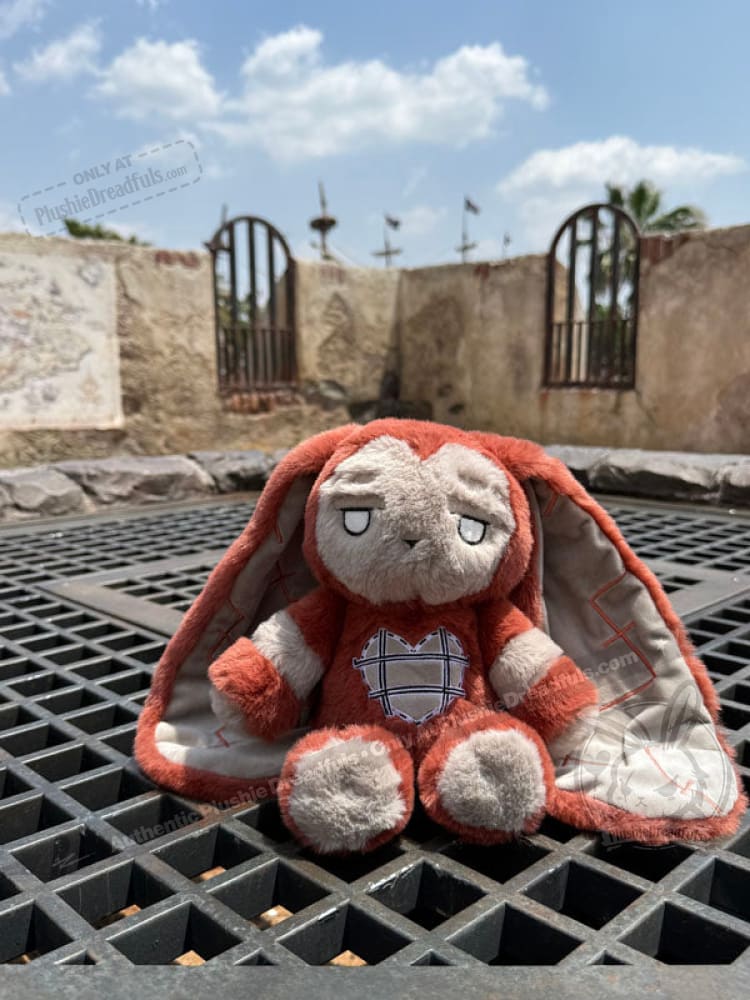 Plushie Dreadfuls Antisocial Personality Disorder Rabbit V2 - Soft Stuffed Animal Toy for Mental Health Awareness, Comfort & Therapy | Perfect Gift for Anxiety Relief, PTSD Support & Emotional Healing
